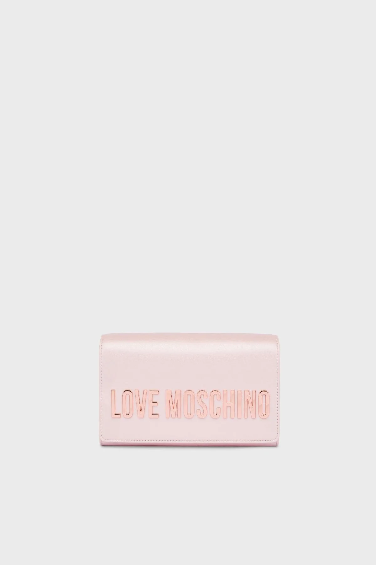 Love Moschino Logolu Zincir Askılı Bayan Çanta JC4103PP1MKD197A PEMBE - 5