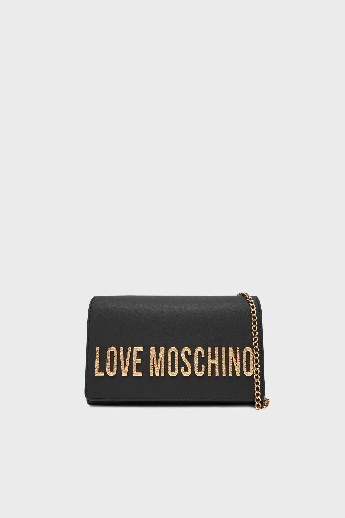 Love Moschino Logolu Zincir Askılı Bayan Çanta JC4121PP0NKD000A SİYAH - 1