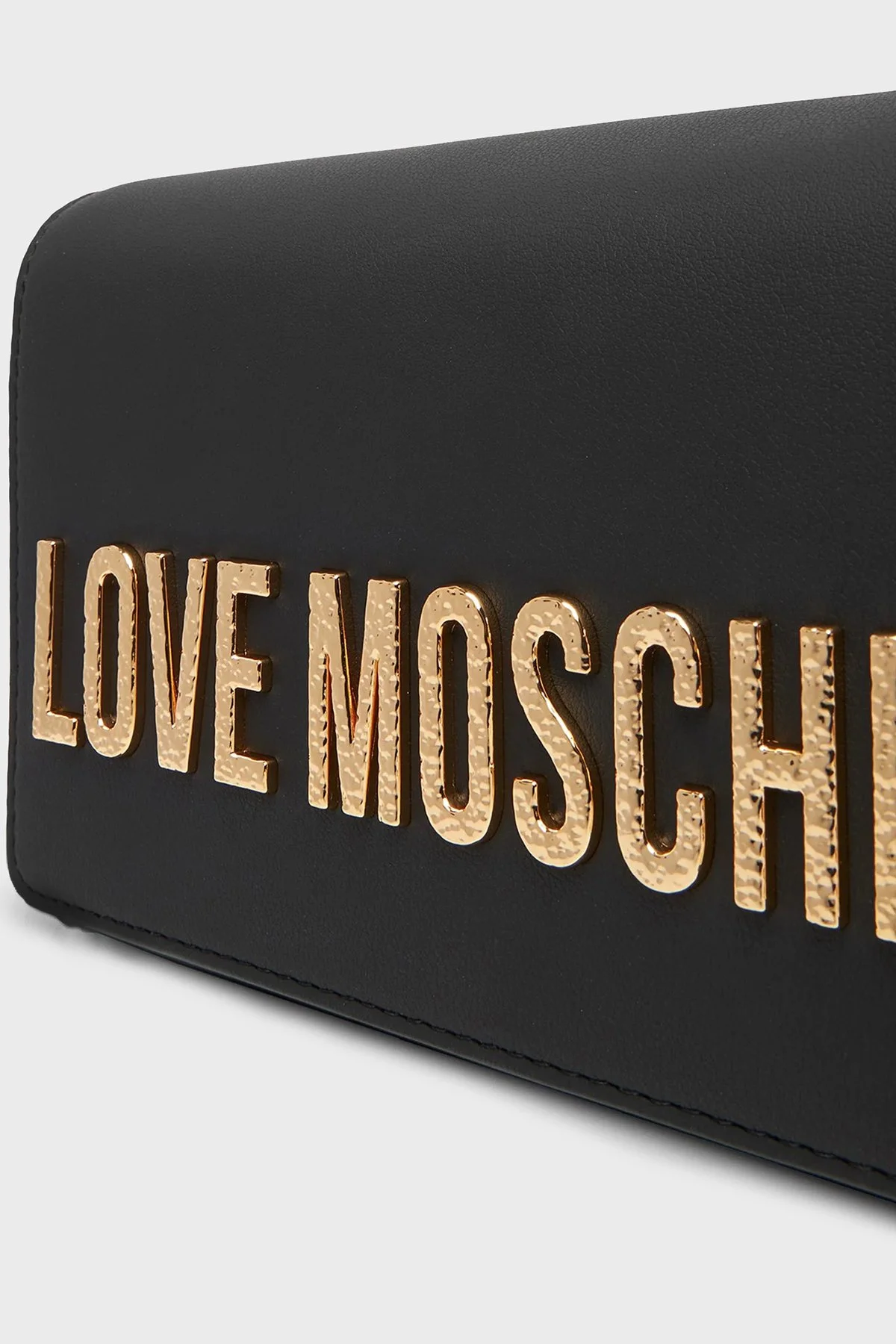 Love Moschino Logolu Zincir Askılı Bayan Çanta JC4121PP0NKD000A SİYAH - 4