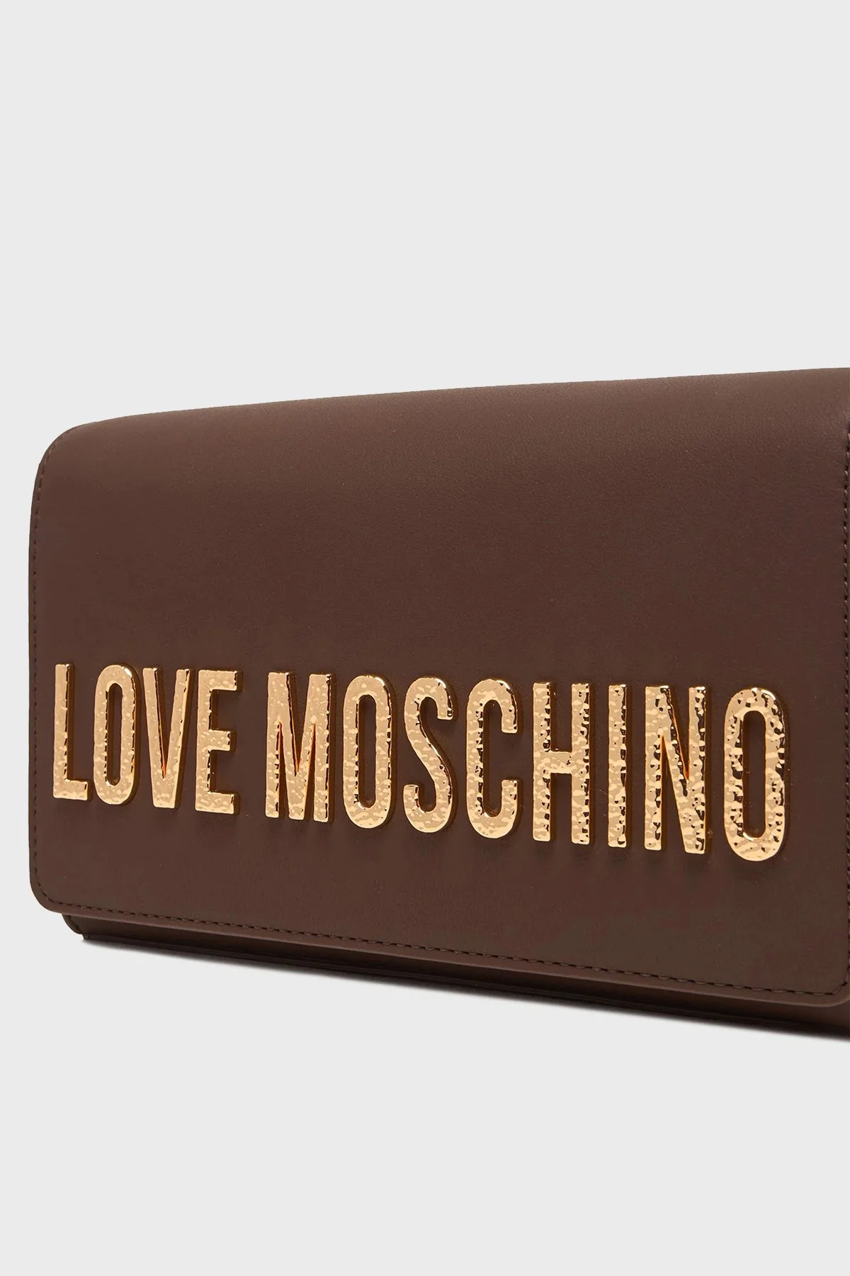 Love Moschino Logolu Zincir Askılı Bayan Çanta JC4121PP0NKD031A KAHVE - 4