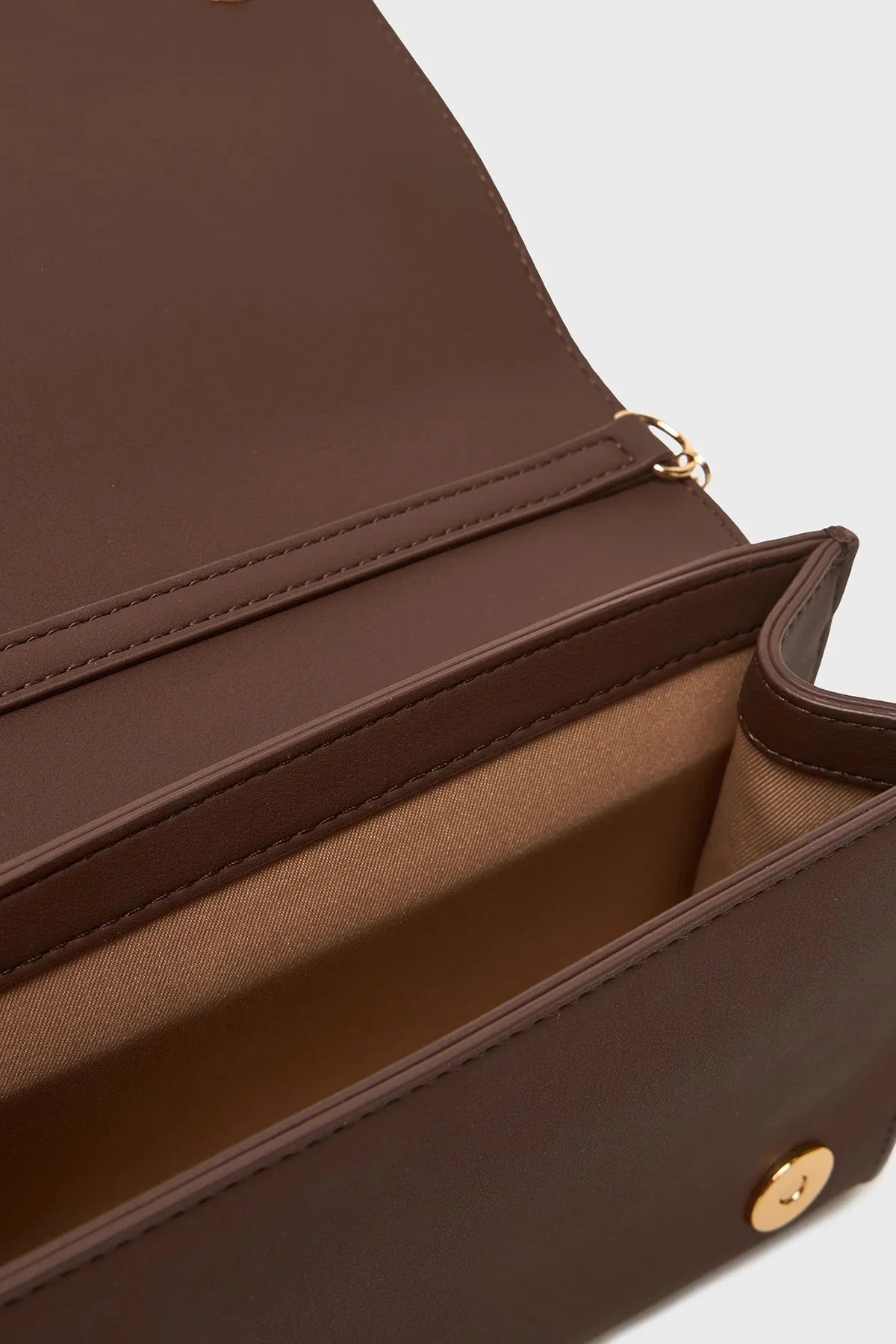 Love Moschino Logolu Zincir Askılı Bayan Çanta JC4121PP0NKD031A KAHVE - 6