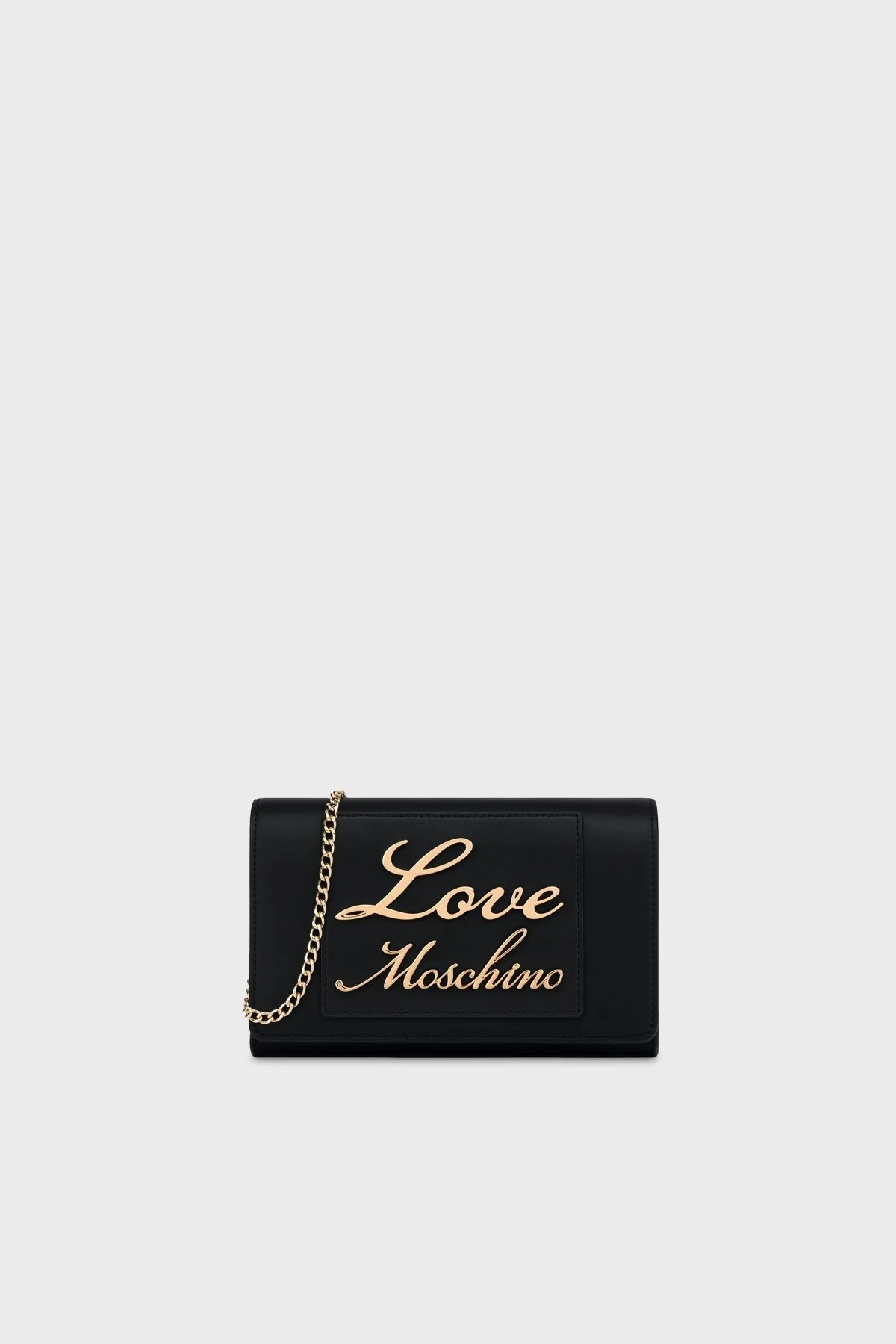 Love Moschino Logolu Zincir Askılı Bayan Çanta JC4121PP1ILM0000 SİYAH - 1