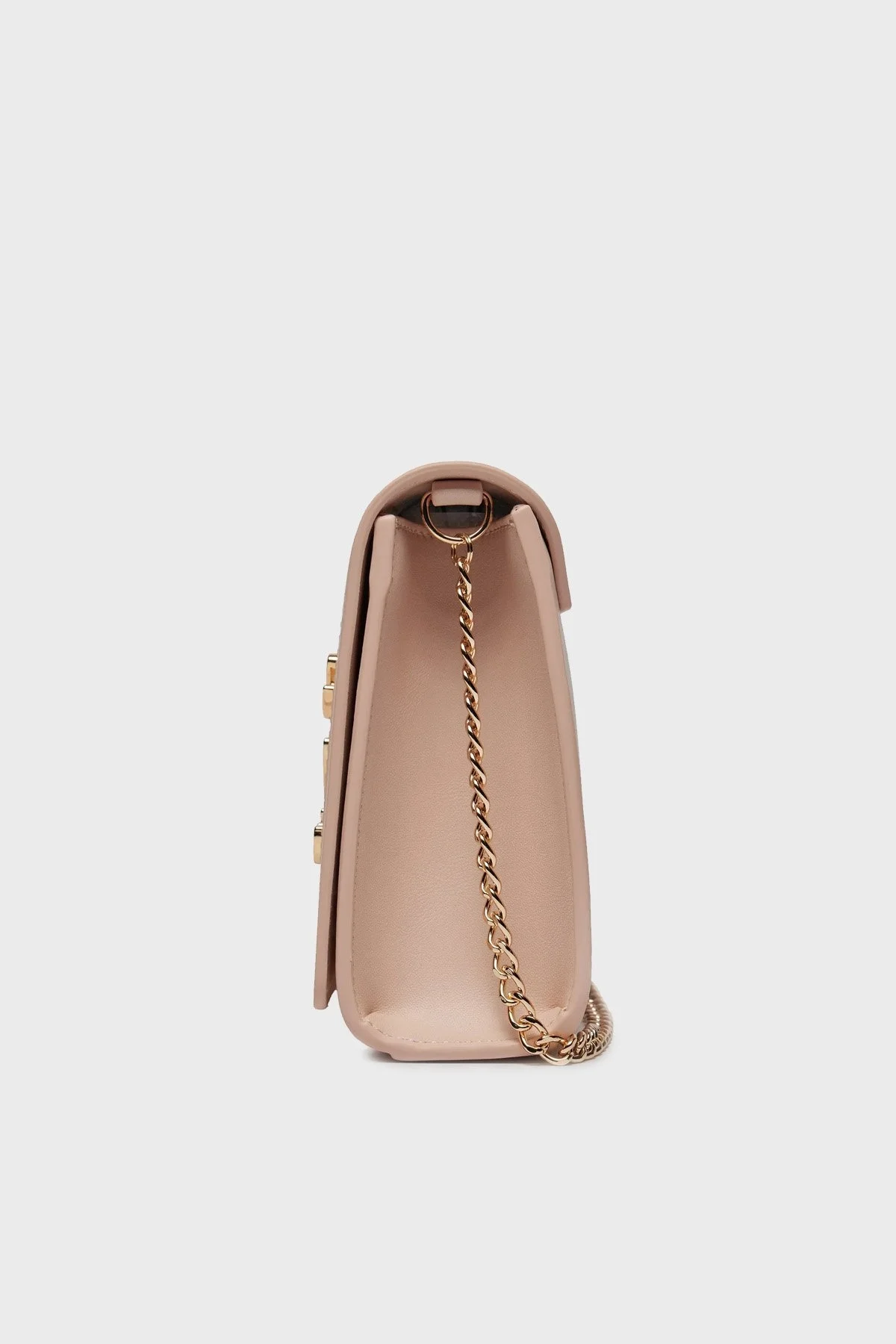 Love Moschino Logolu Zincir Askılı Bayan Çanta JC4121PP1ILM0601 PUDRA - 3