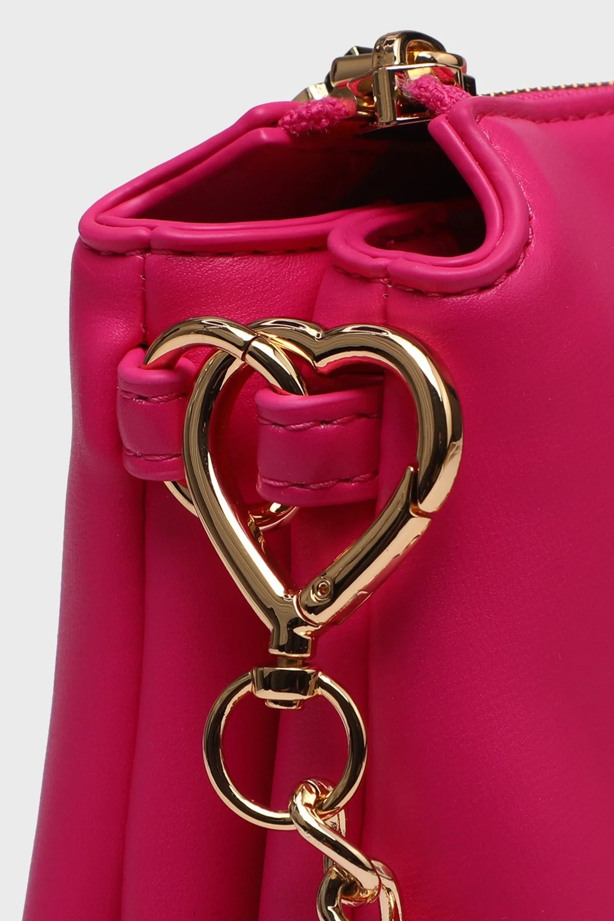 Love Moschino Logolu Zincir Askılı Bayan Çanta JC4128PP1ILO0615 FUŞYA - 11