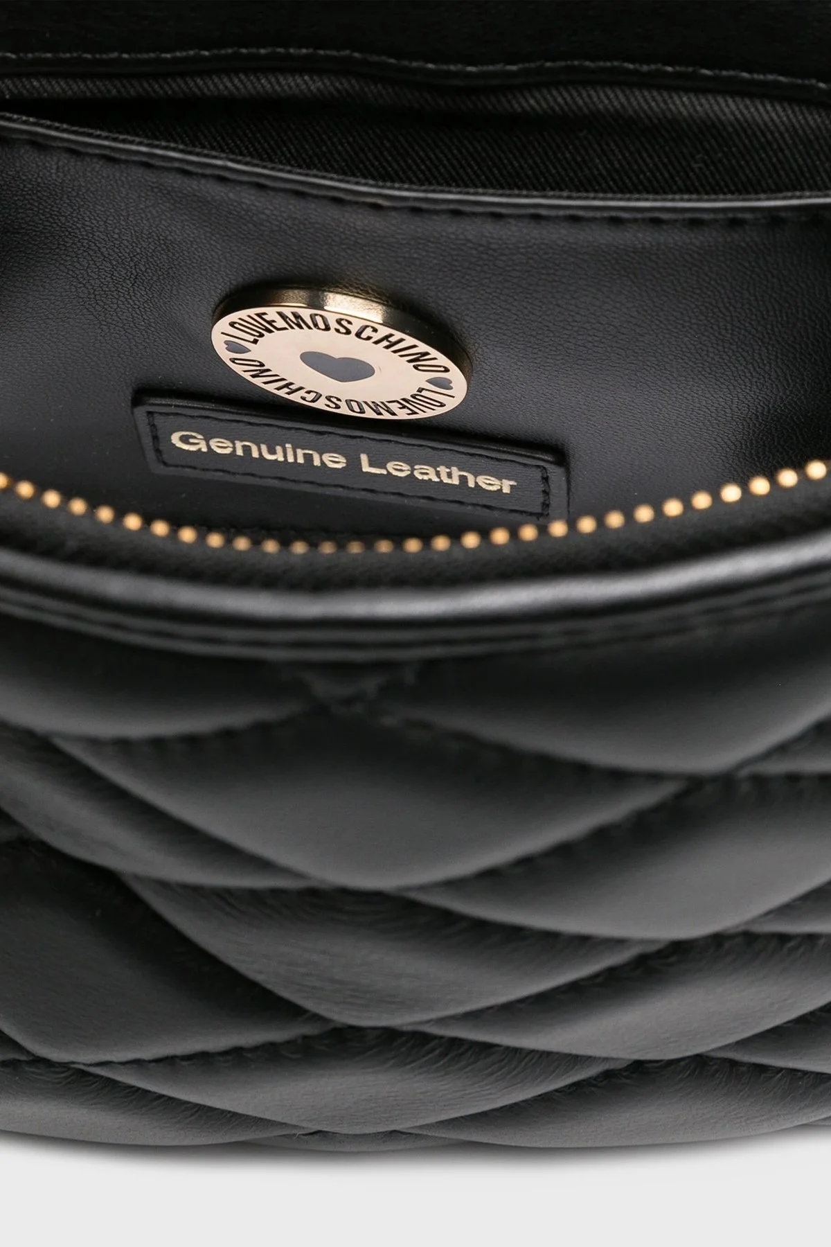 Love Moschino Logolu Zincir Askılı Bayan Çanta JC4137PP1IL1000A SİYAH - 5