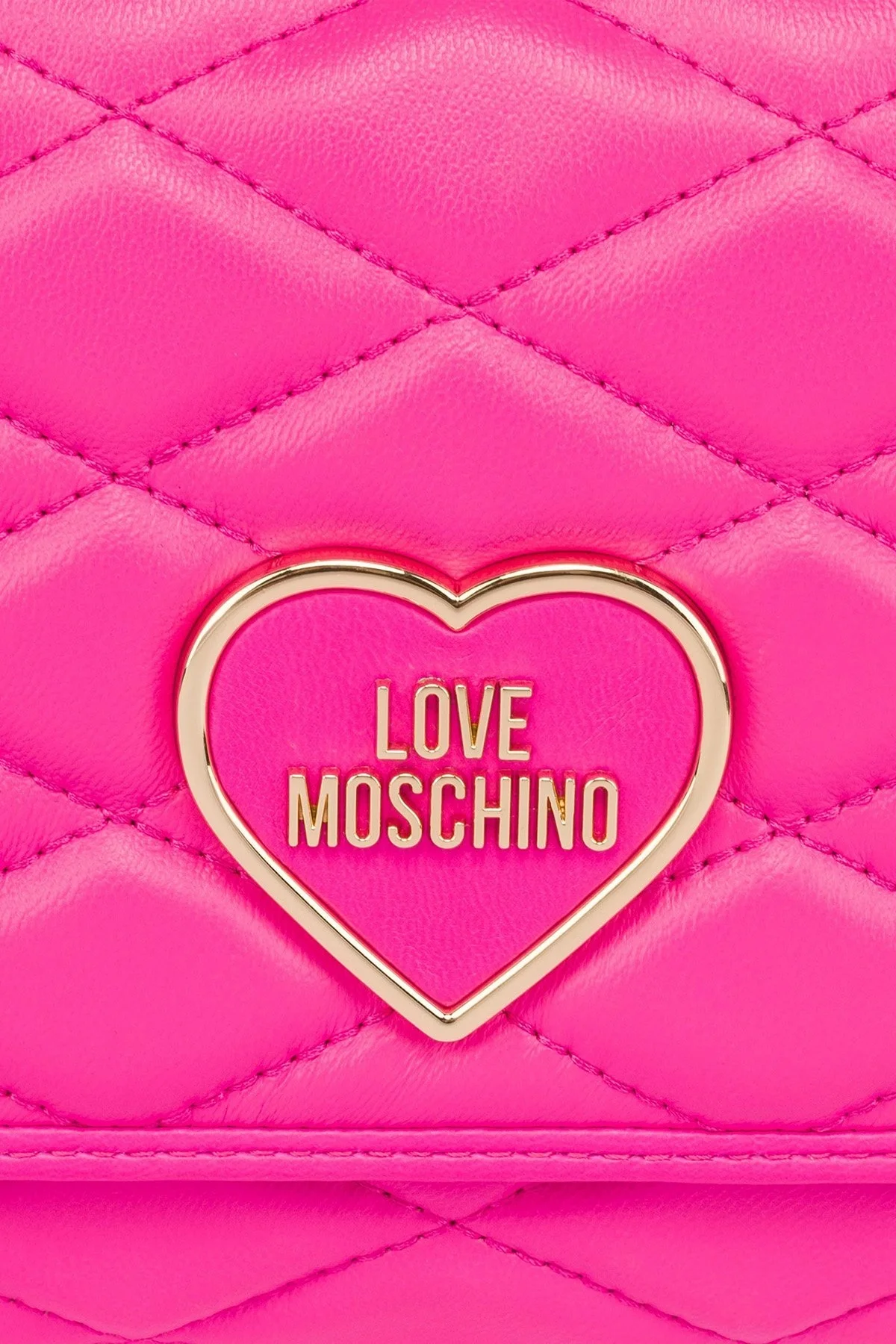 Love Moschino Logolu Zincir Askılı Bayan Çanta JC4137PP1IL1061A FUŞYA - 4