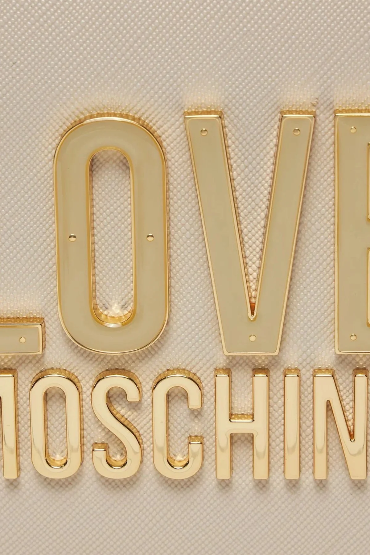 Love Moschino Logolu Zincir Askılı Bayan Çanta JC4213PP1ILQ111A BEJ - 2