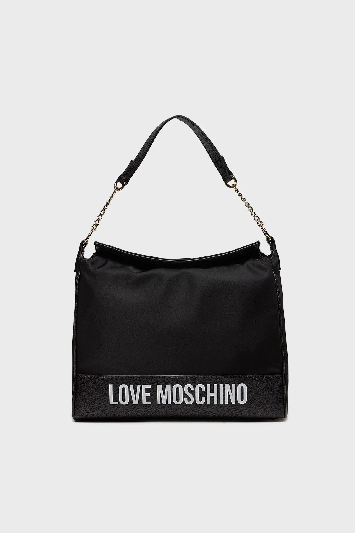Love Moschino Logolu Zincir Askılı Bayan Çanta JC4256PP0IKE100A SİYAH - 1