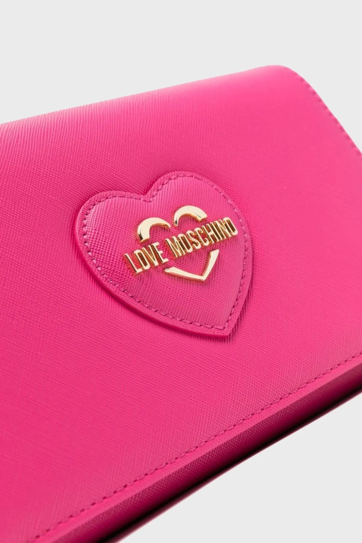 Love Moschino Logolu Zincir Askılı Bayan Çanta JC4268PP0HKL0604 FUŞYA - 4