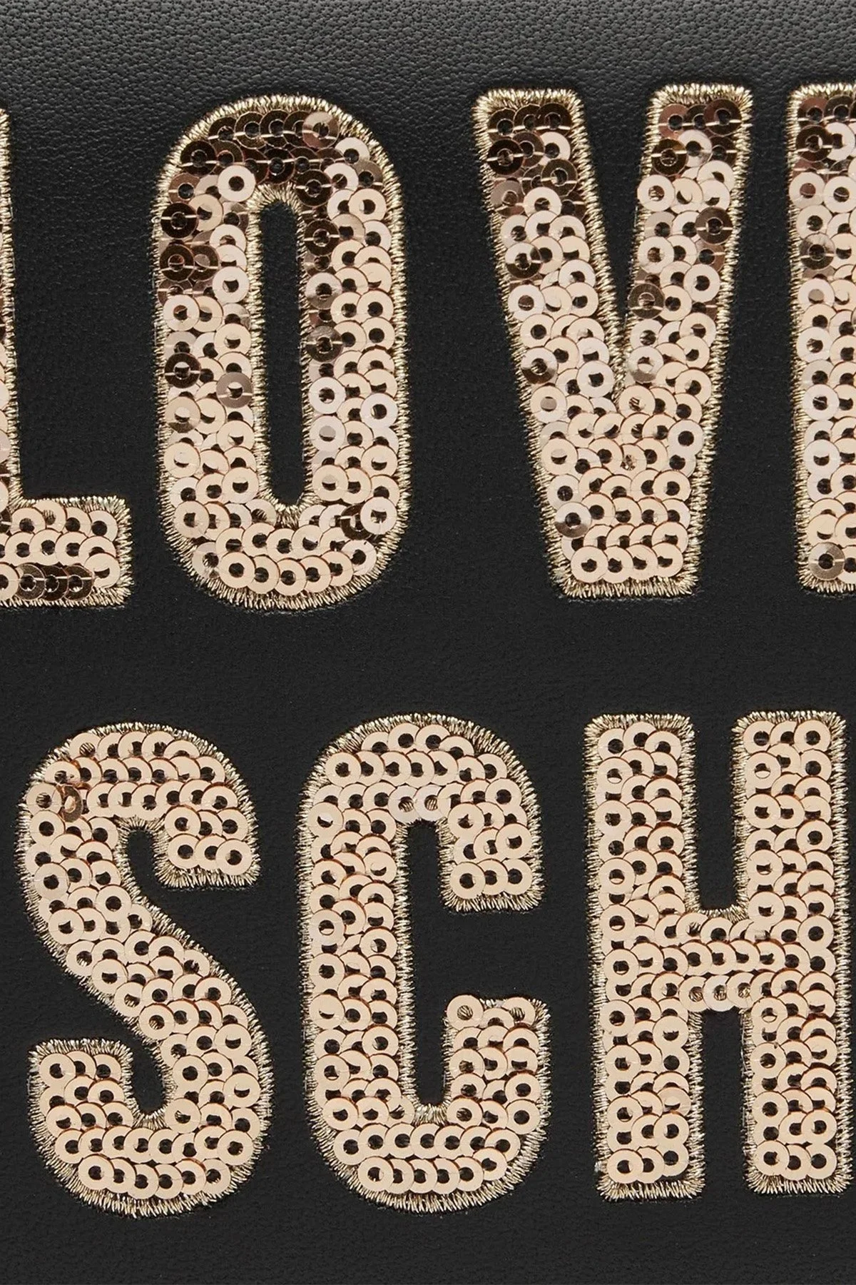 Love Moschino Logolu Zincir Askılı Bayan Çanta JC4293PP0IKK100A SİYAH - 5