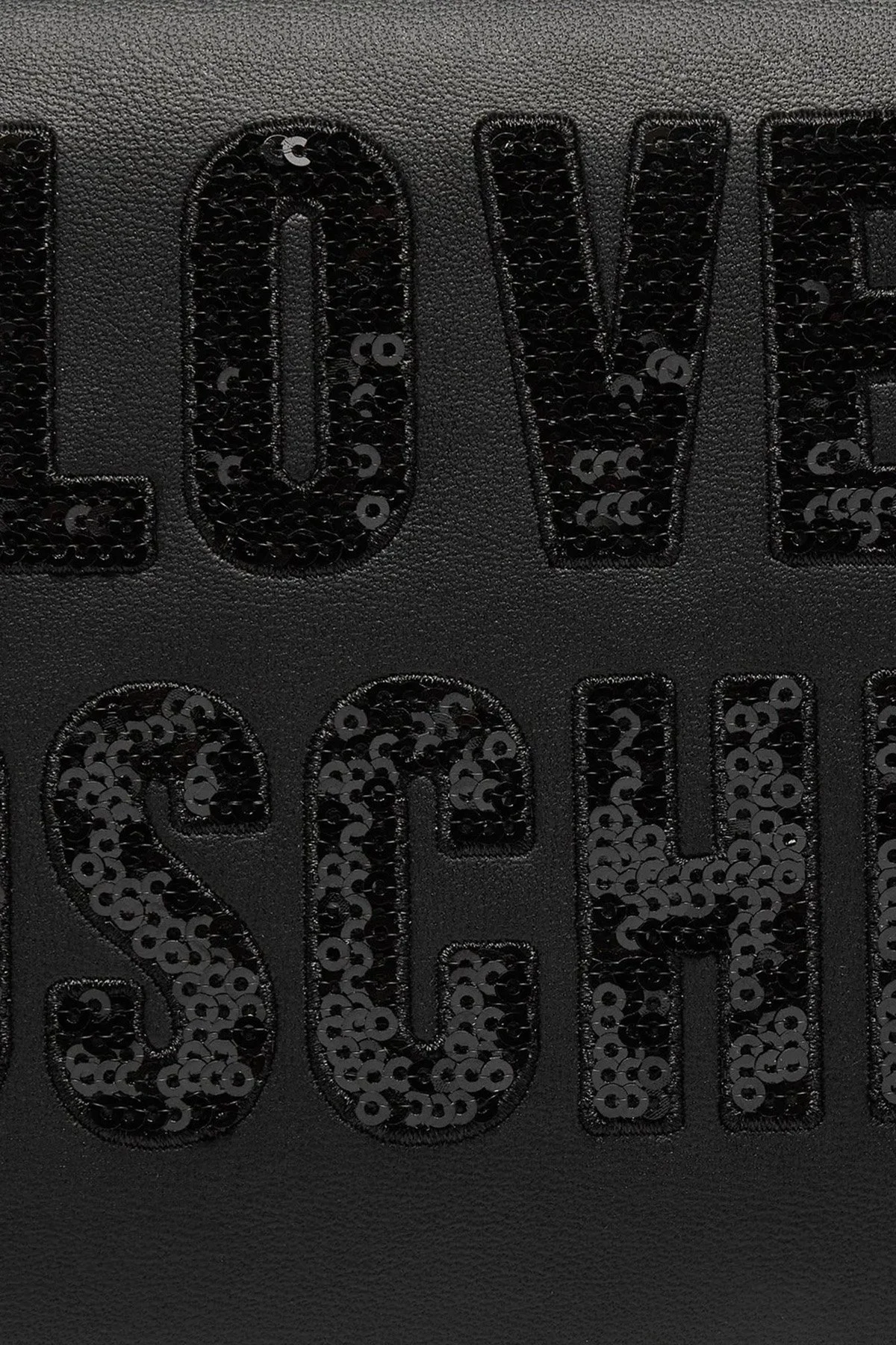 Love Moschino Logolu Zincir Askılı Bayan Çanta JC4293PP0IKK100B SİYAH - 5