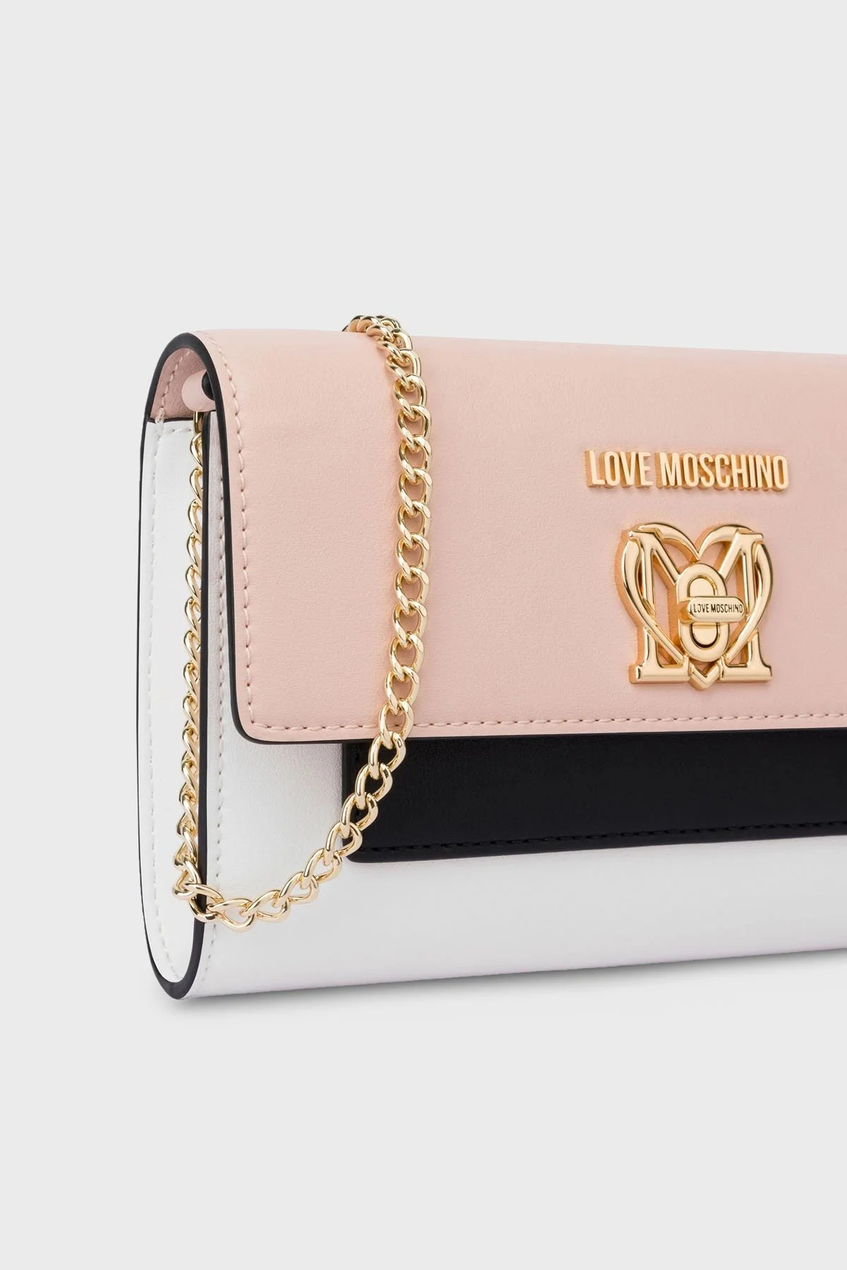 Love Moschino Logolu Zincir Askılı Bayan Çanta JC4311PP0GKF090A BEYAZ - 2