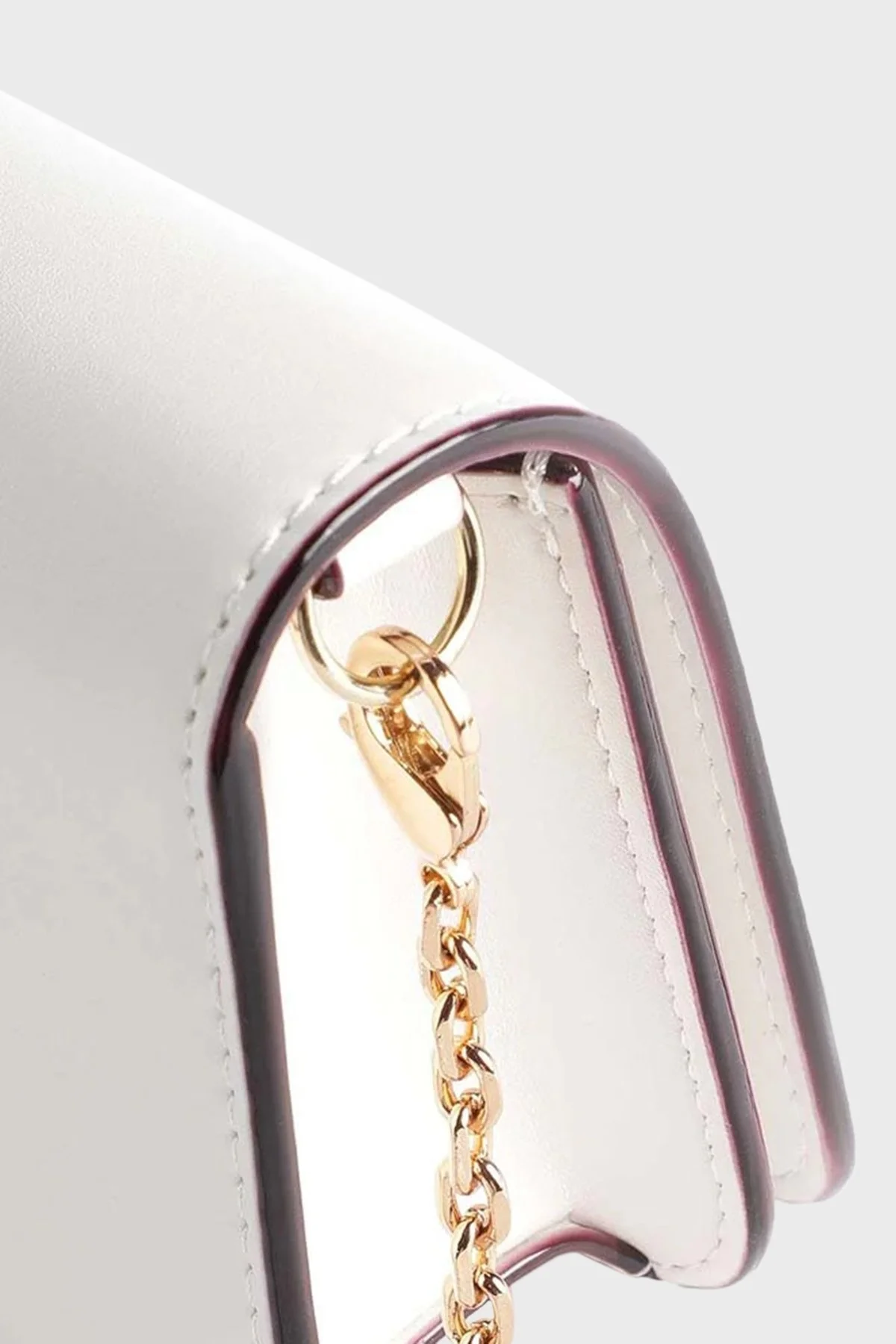 Love Moschino Logolu Zincir Askılı Bayan Çanta JC5698PP0FKQ0120 BEYAZ - 3