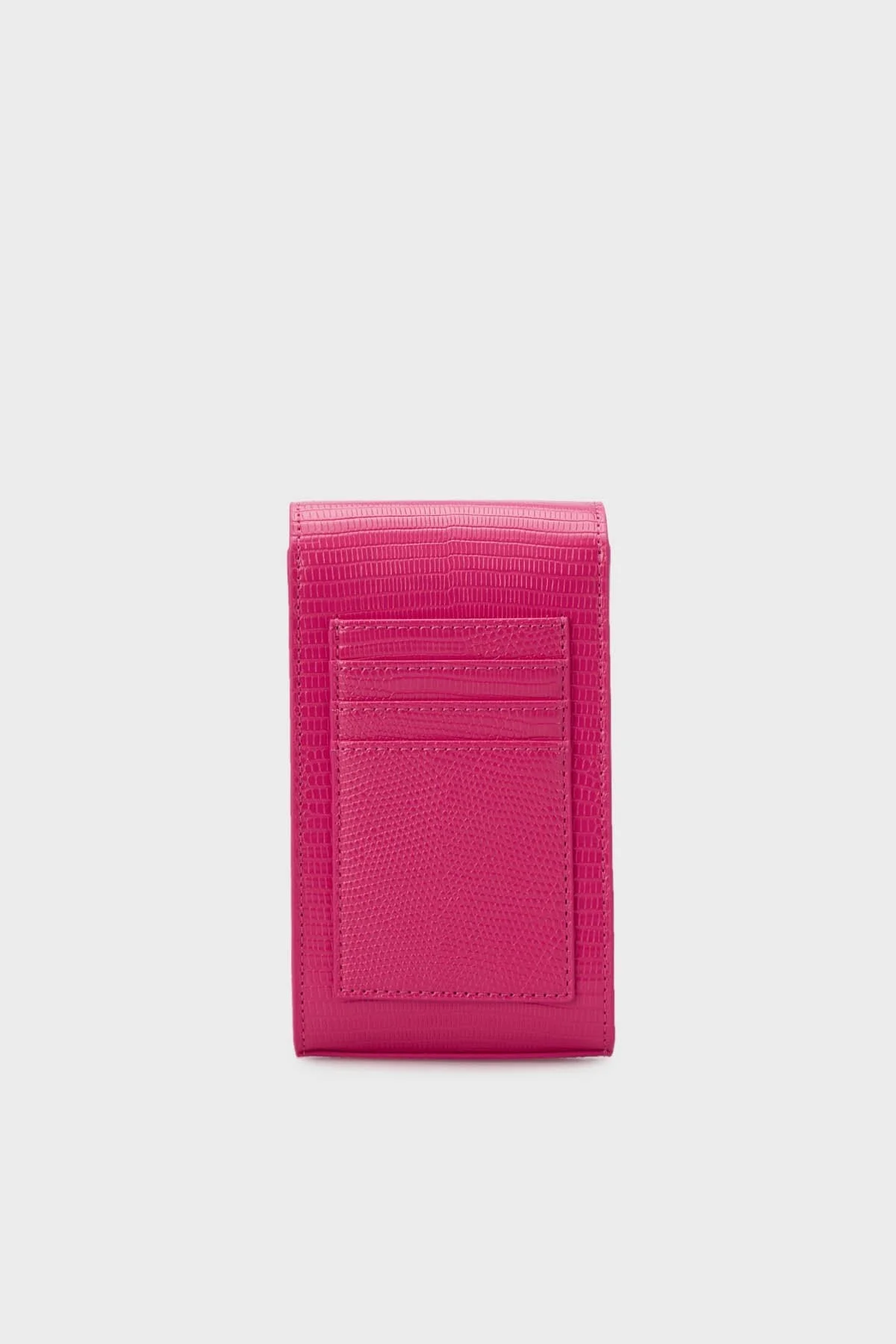 Love Moschino Logolu Zincir Askılı Bayan Telefon Çantası JC5727PP0GKU0604 FUŞYA - 3