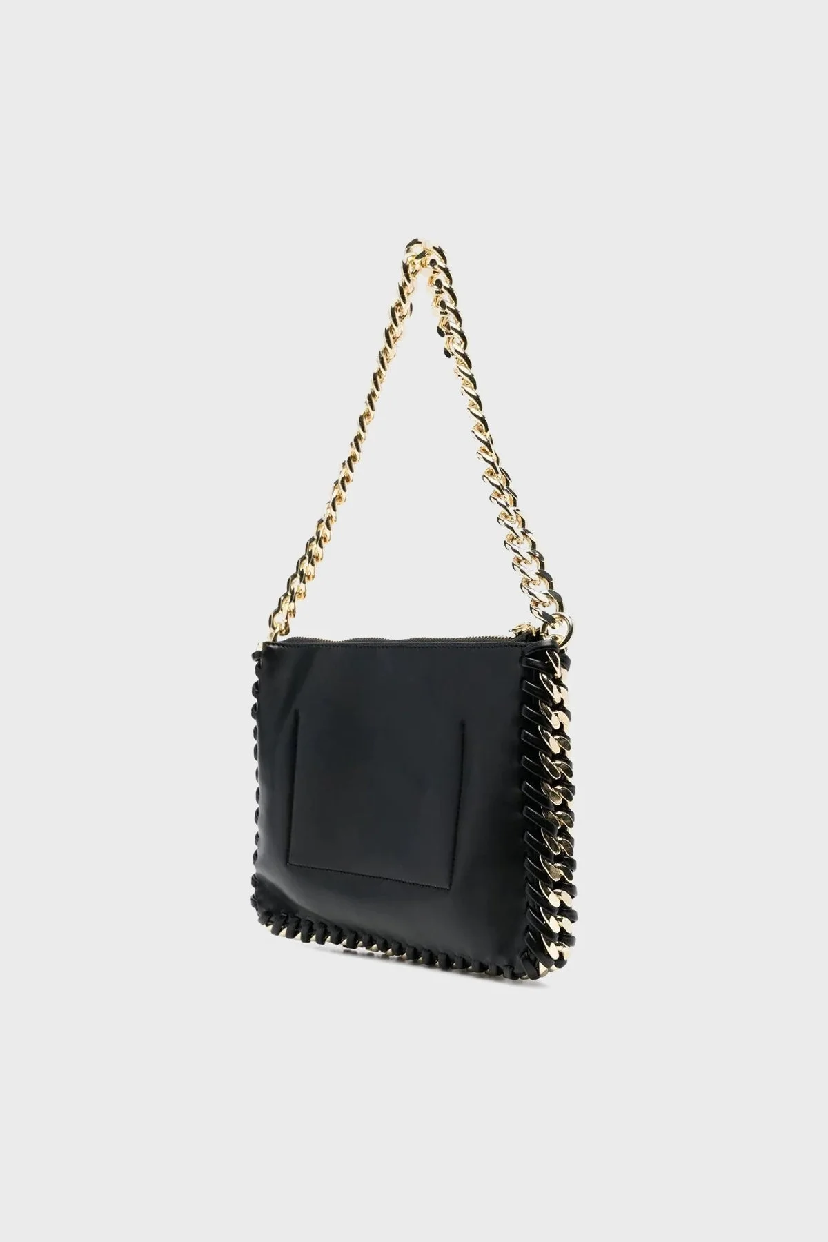 Love Moschino Logolu Zincir Askılı Fermuarlı Bayan Çanta JC4245PP0GKQ100A SİYAH - 3