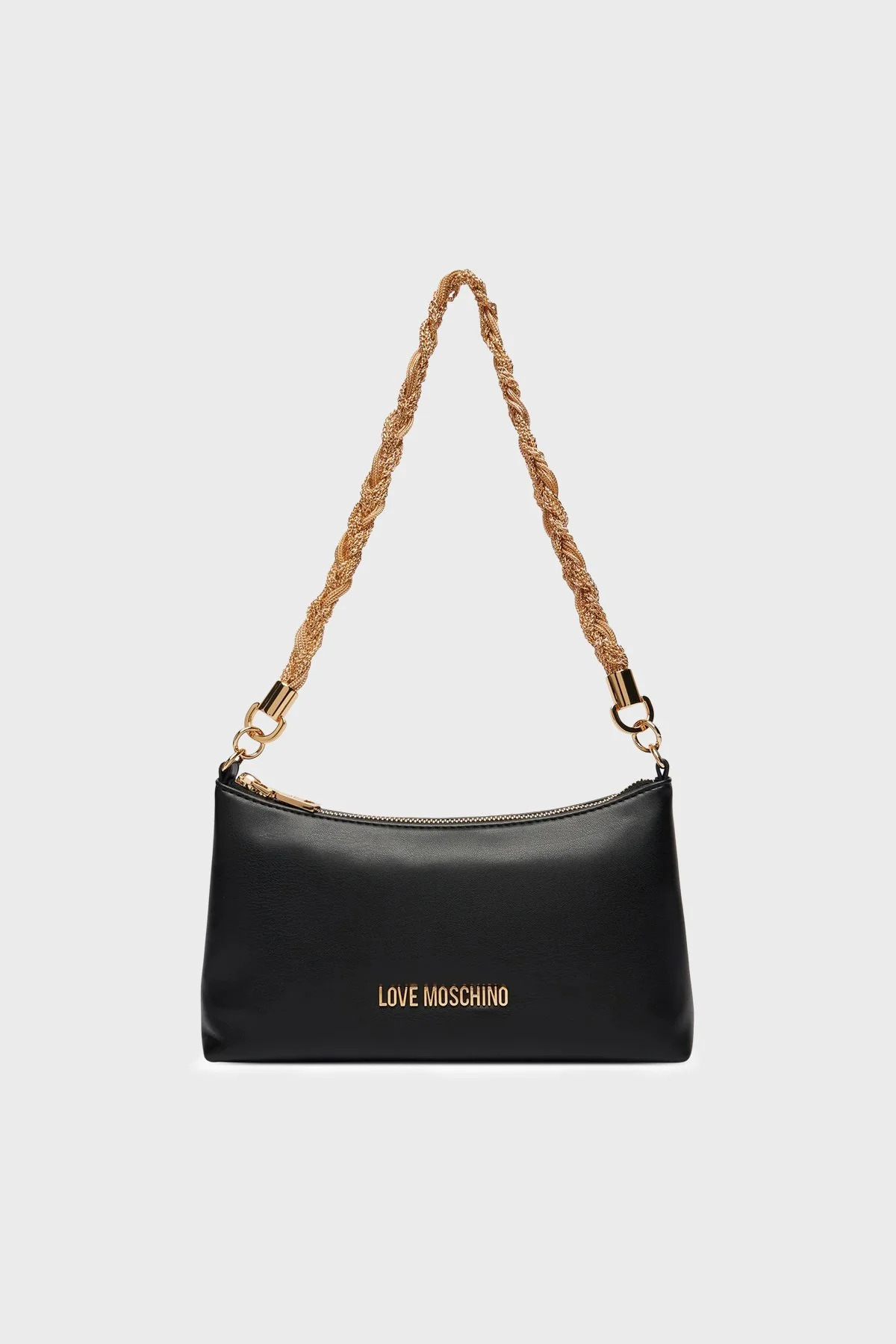Love Moschino Logolu Zincir Askılı Kadın Çanta JC4143PP1OLX0000 SİYAH - 1