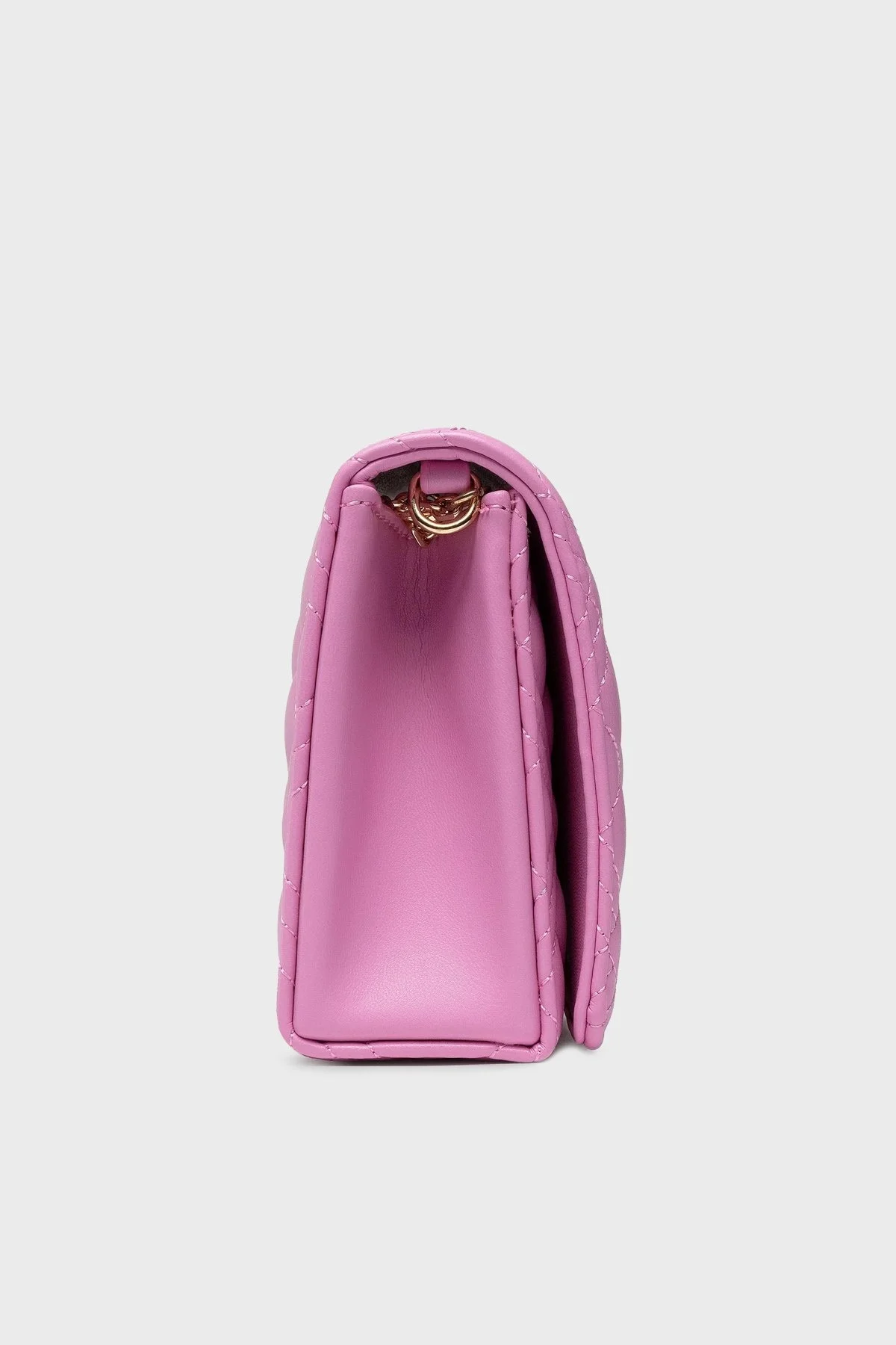 Love Moschino Logolu Zincir Askılı Kapitone Bayan Çanta JC4079PP0FLA0651 PEMBE - 4