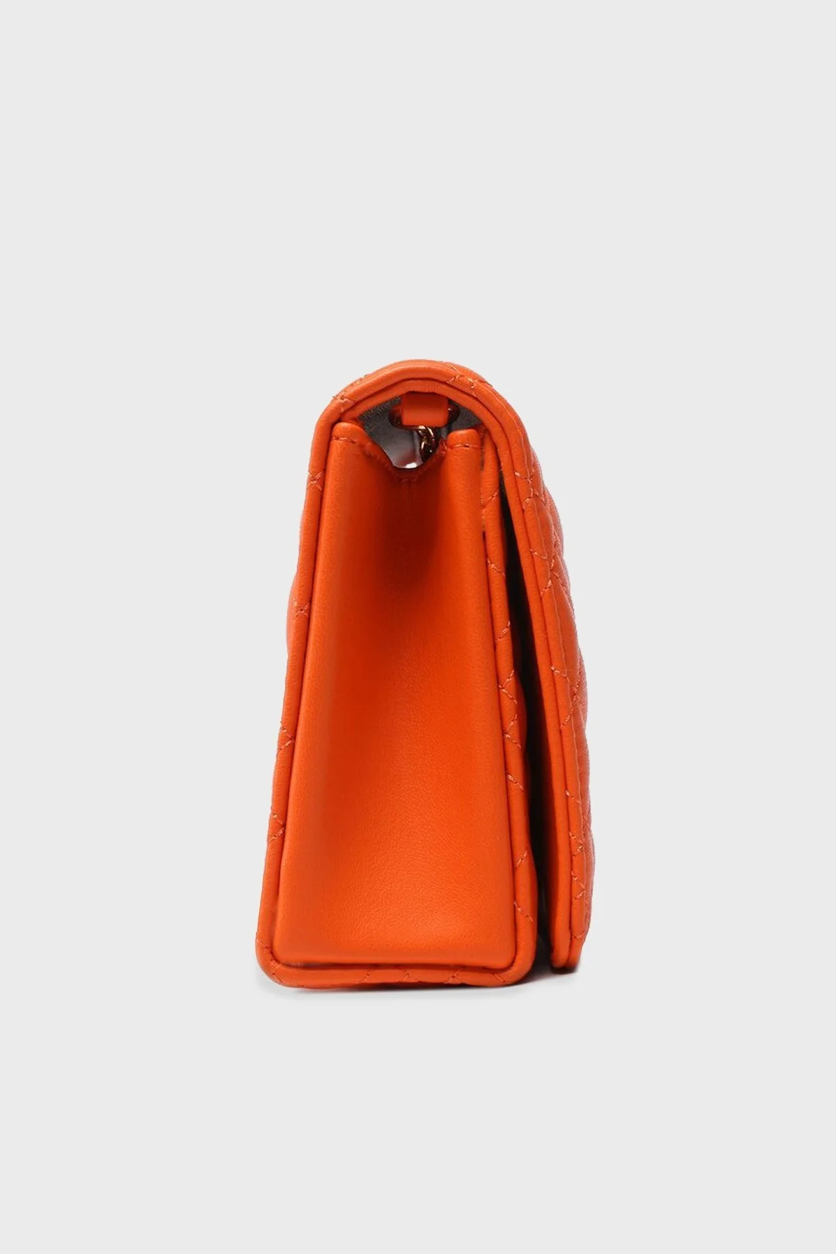 Love Moschino Logolu Zincir Askılı Kapitone Bayan Çanta JC4079PP1GLA0450 TURUNCU - 3