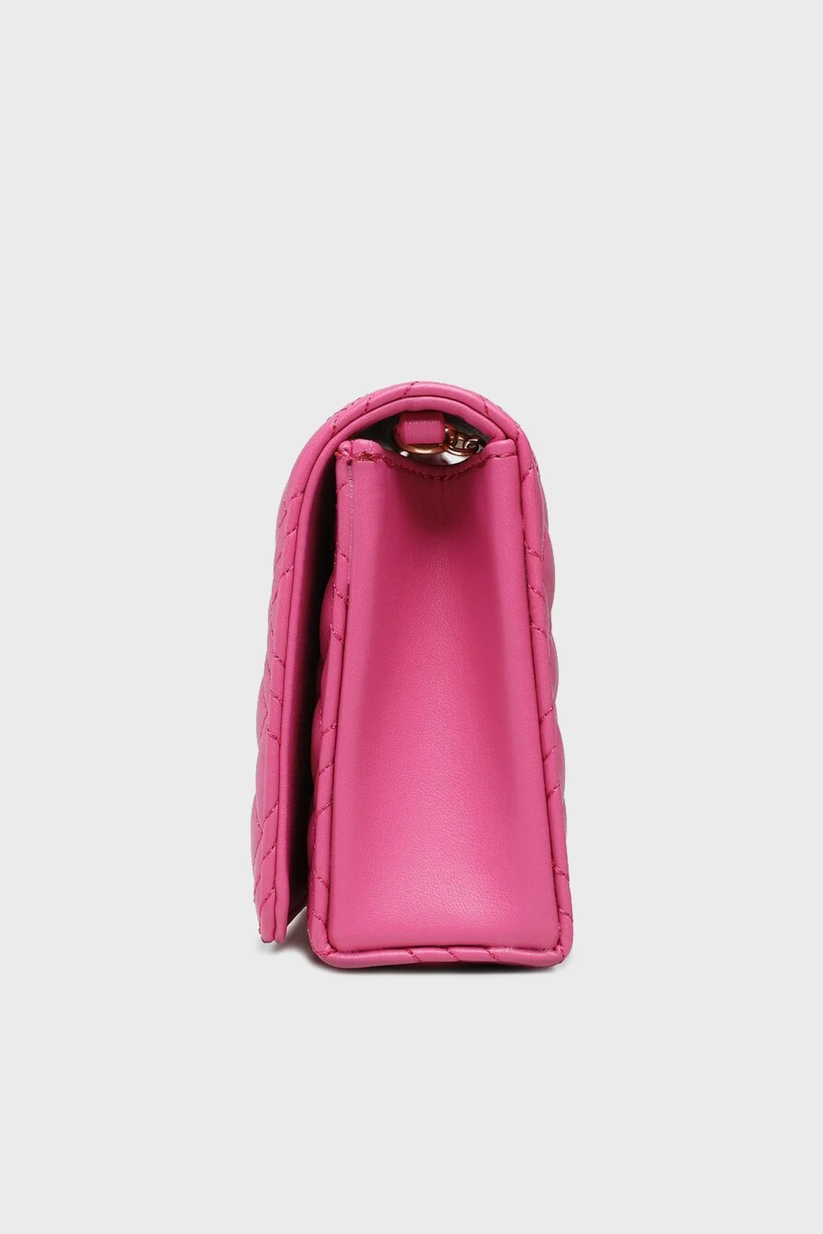 Love Moschino Logolu Zincir Askılı Kapitone Bayan Çanta JC4079PP1GLA0615 FUŞYA - 3