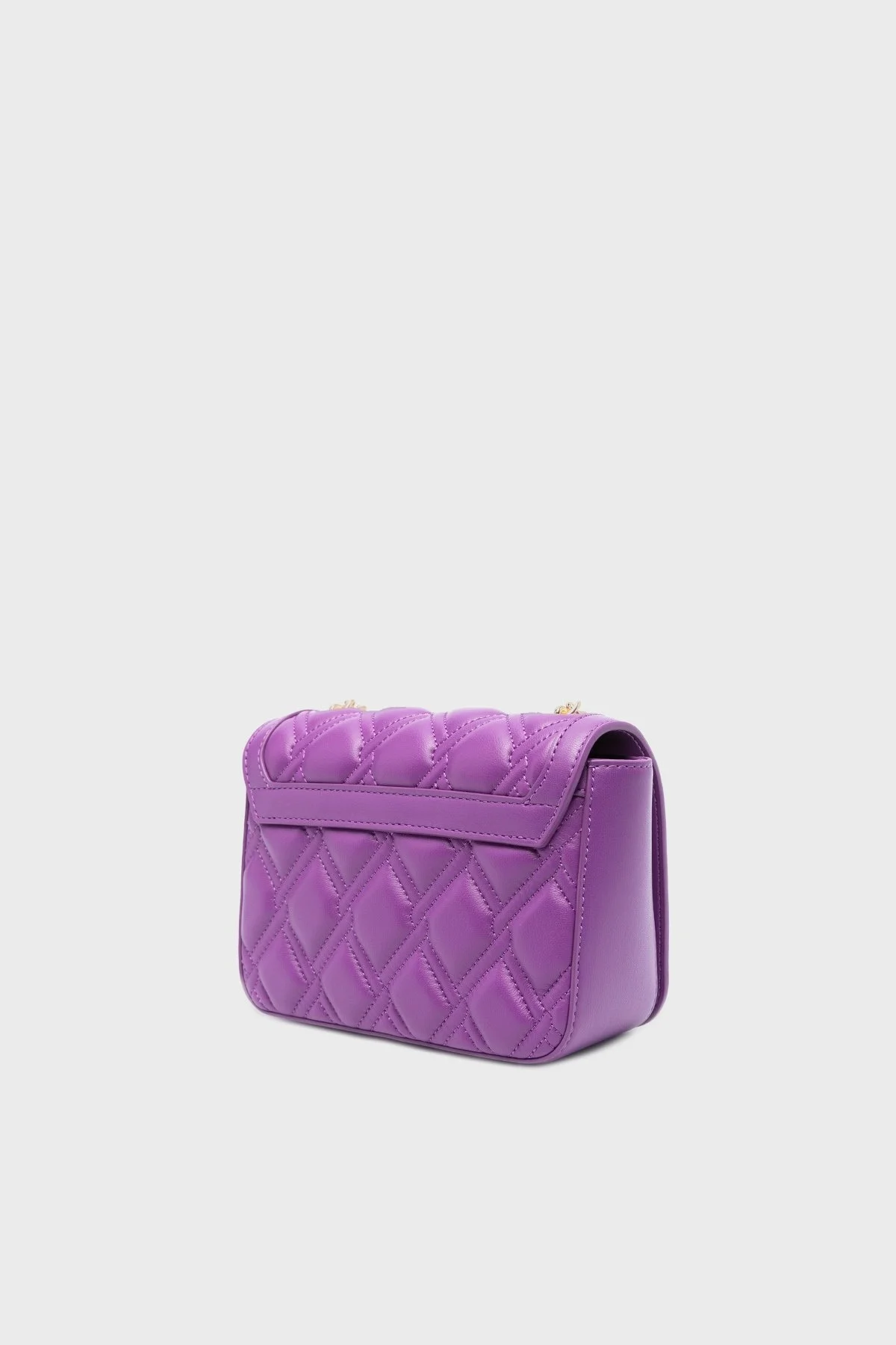 Love Moschino Logolu Zincir Askılı Kapitone Bayan Çanta JC4344PP0IK1065A MOR - 3