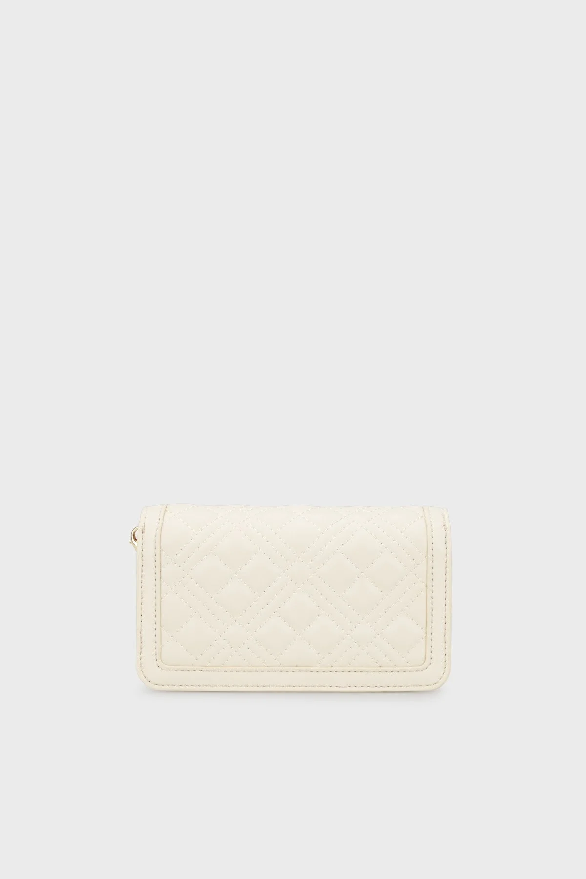 Love Moschino Logolu Zincir Askılı Kapitone Bayan Çanta JC5681PP1ILA0110 BEJ - 2
