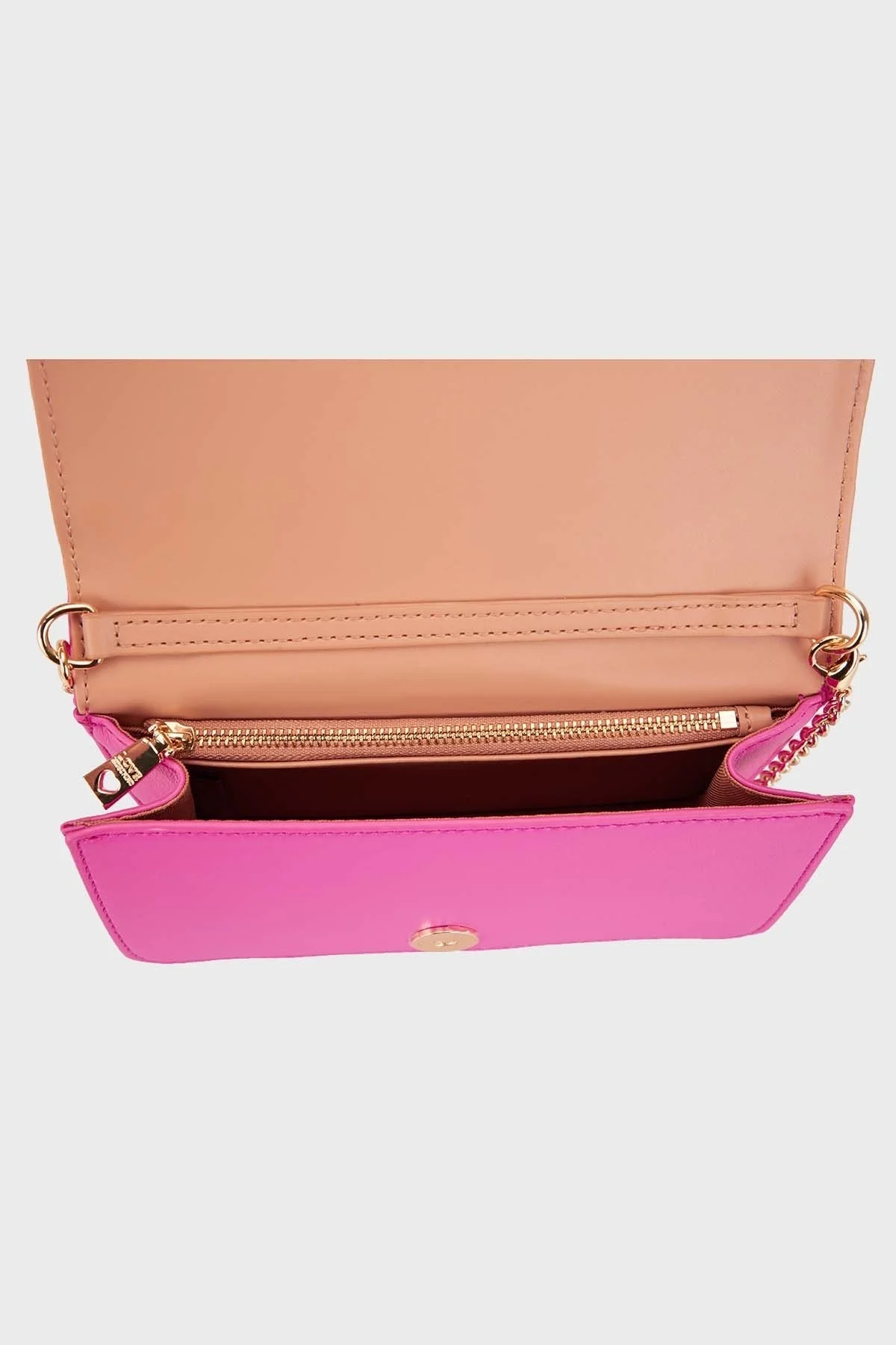 Love Moschino Logolu Zincir Askılı Kapitone Bayan Çanta JC5681PP1ILA0615 FUŞYA - 4
