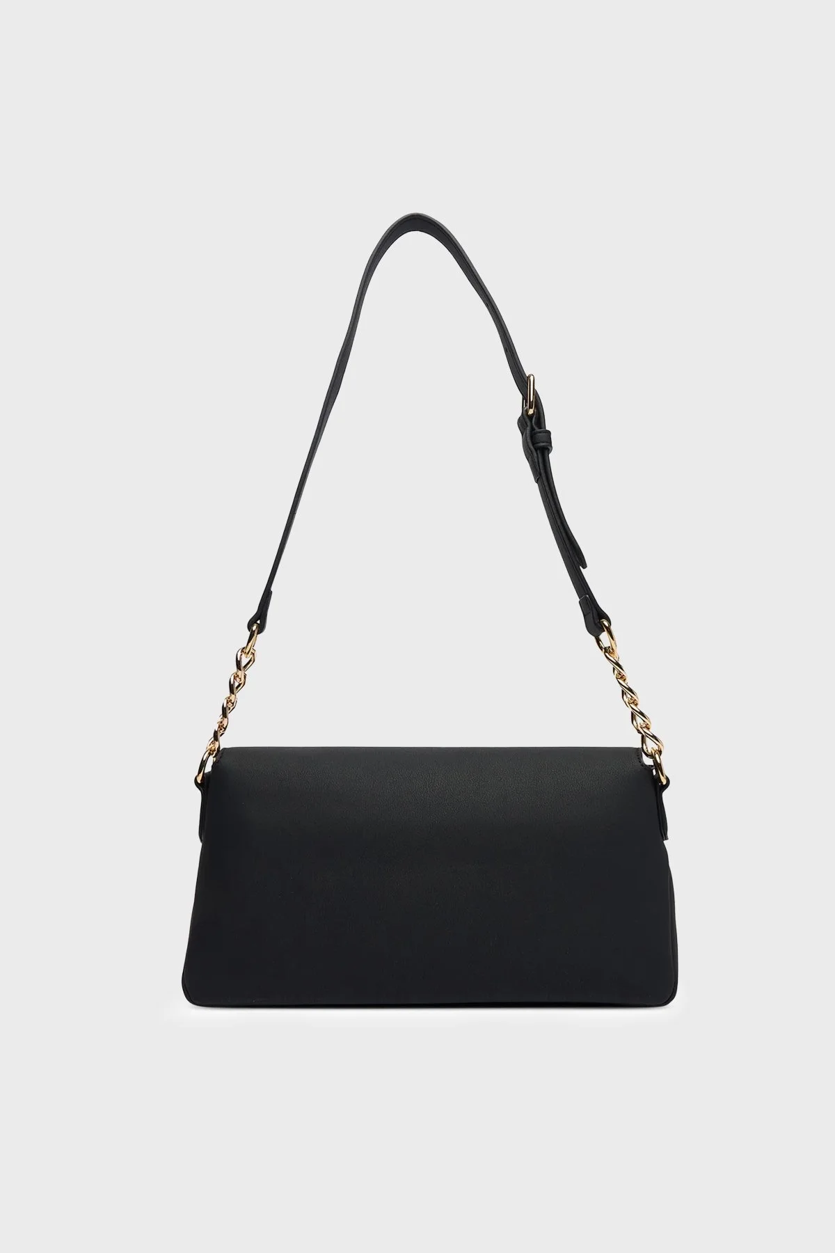 Love Moschino Logolu Zincir Detaylı Ayarlanabilir Askılı Bayan Çanta JC4109PP1OKD0000 SİYAH - 3