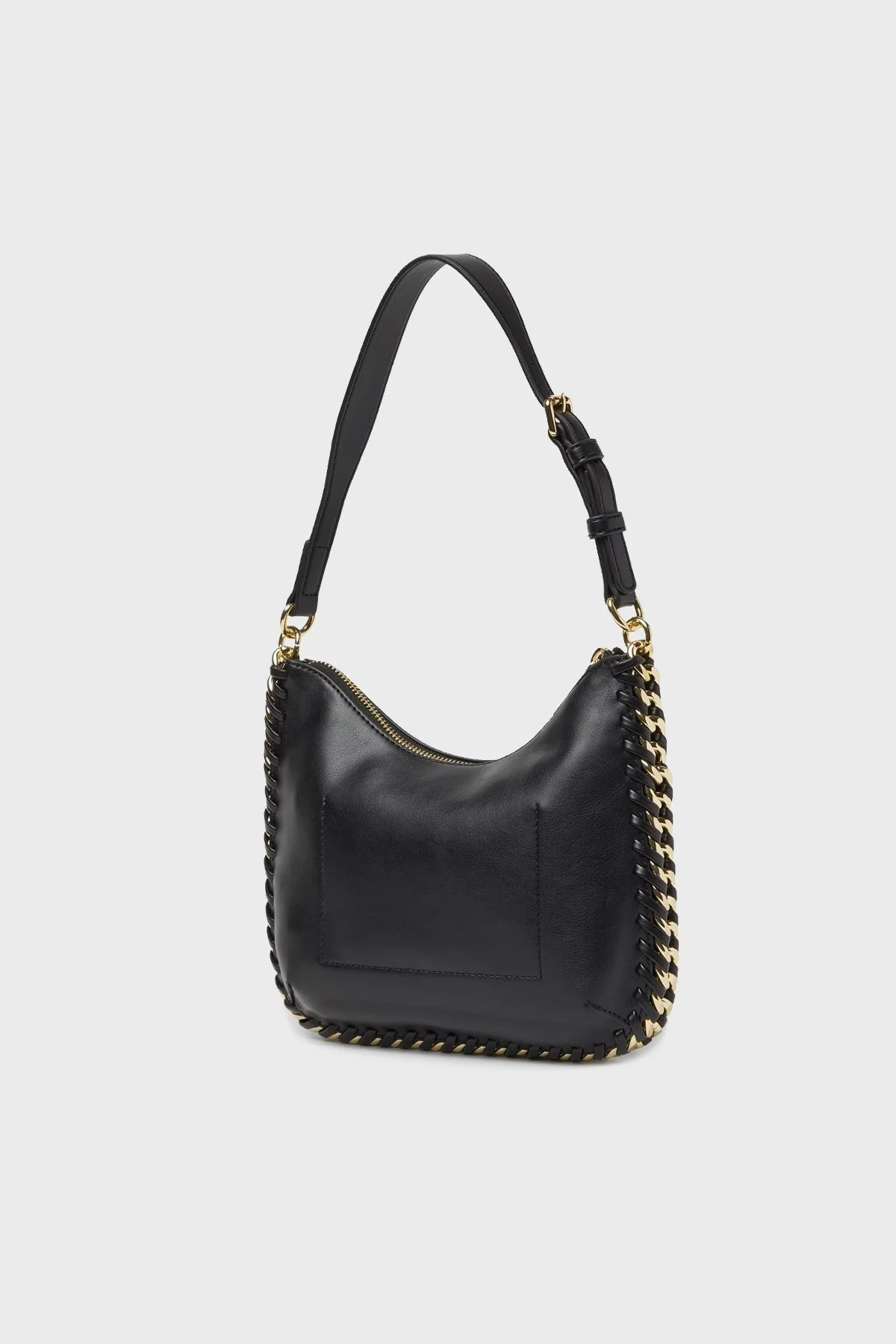 Love Moschino Logolu Zincir Detaylı Fermuarlı Bayan Çanta JC4243PP0GKQ0000 SİYAH - 3