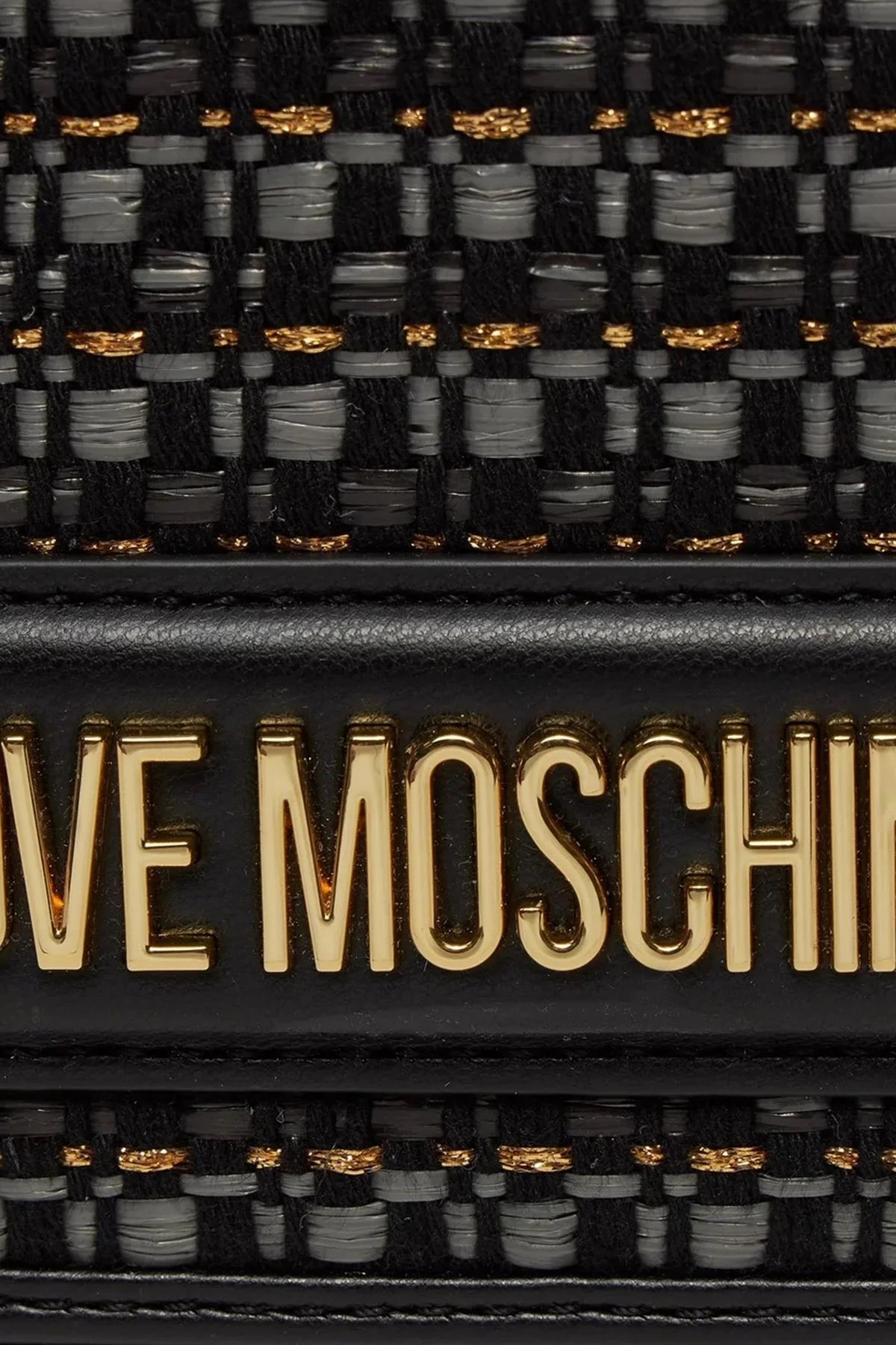 Love Moschino Logolu ZincirAskılı Bayan Çanta JC4242PP0IKC100A SİYAH - 3