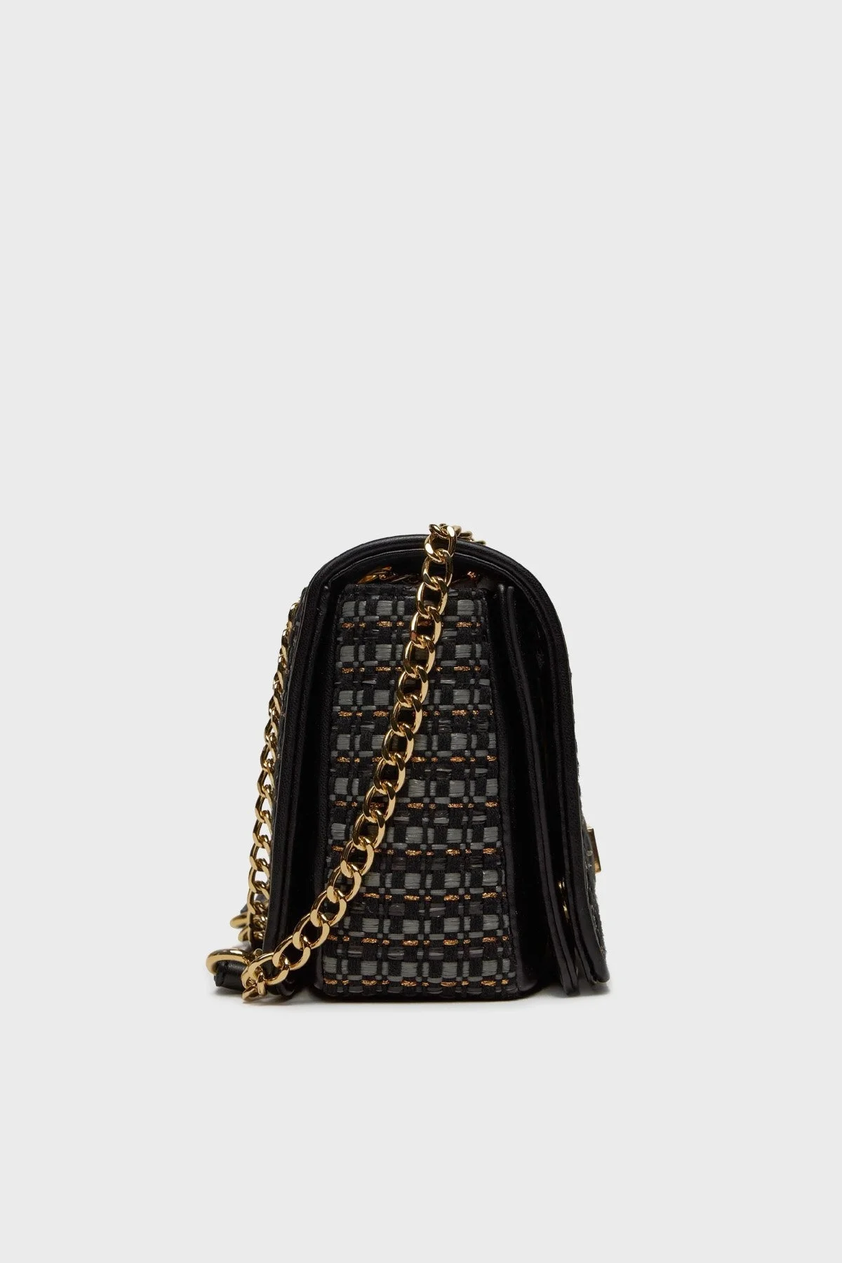 Love Moschino Logolu ZincirAskılı Bayan Çanta JC4242PP0IKC100A SİYAH - 4