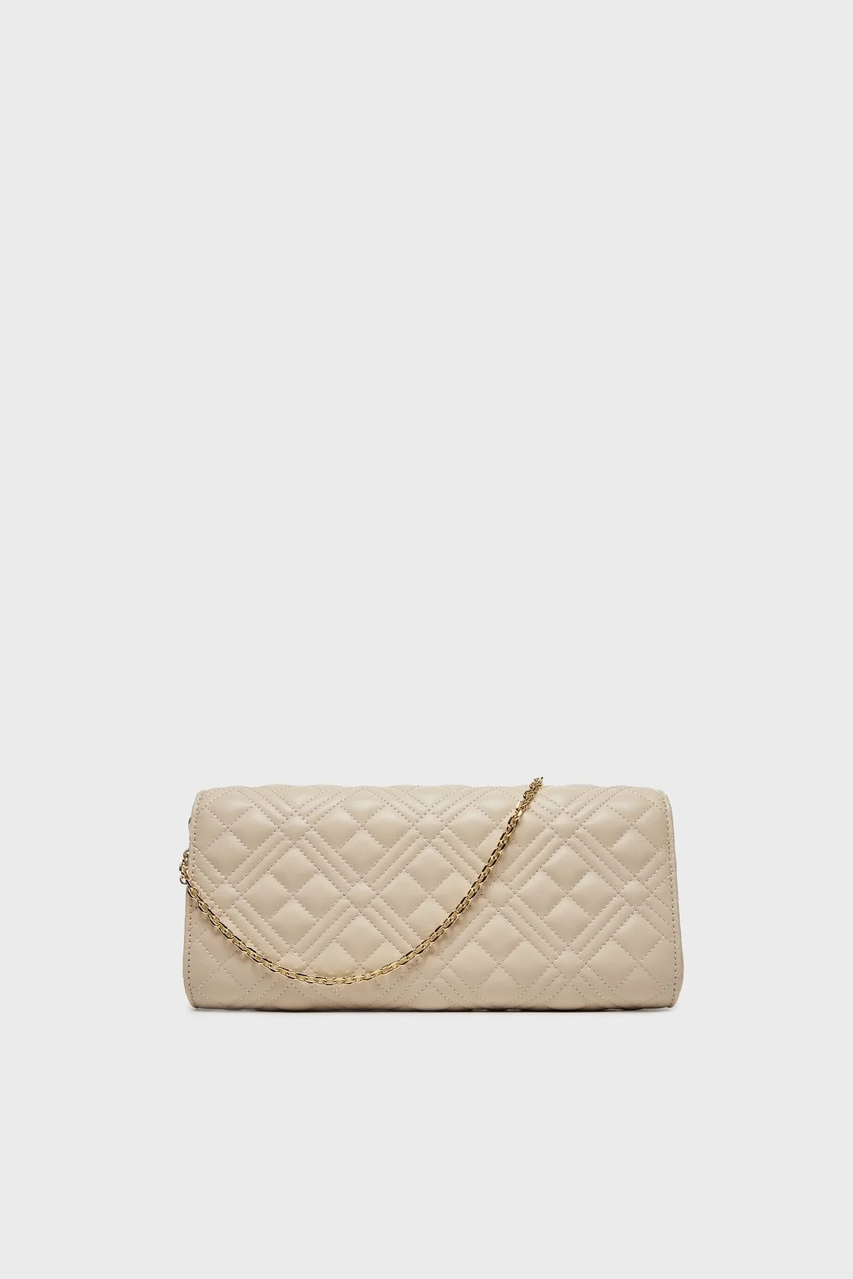Love Moschino Logolu ZincirAskılı Kapitone Bayan Çanta JC4294PP0ILA0110 TAŞ - 4