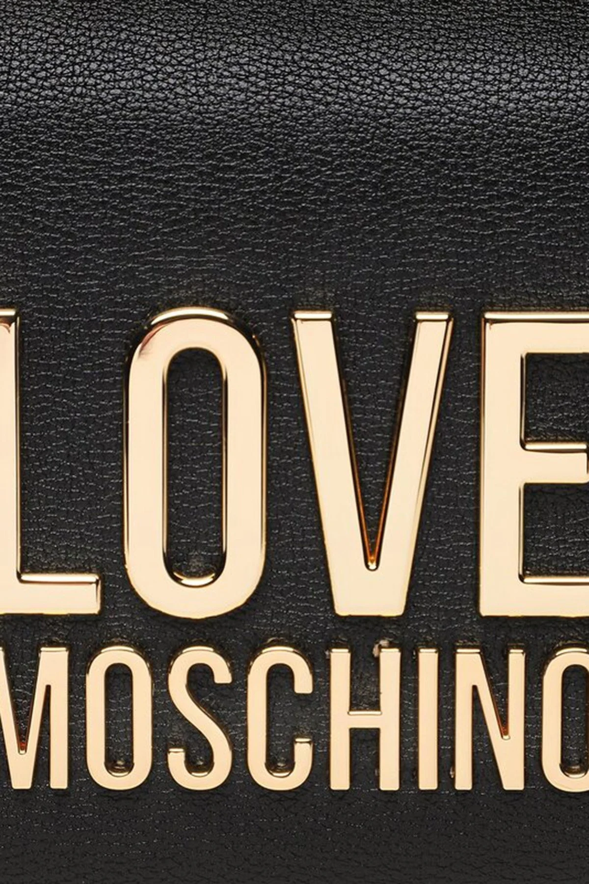 Love Moschino Logolu Zincirli Çapraz Askılı Bayan Çanta JC4127PP1HLI0000 SİYAH - 4