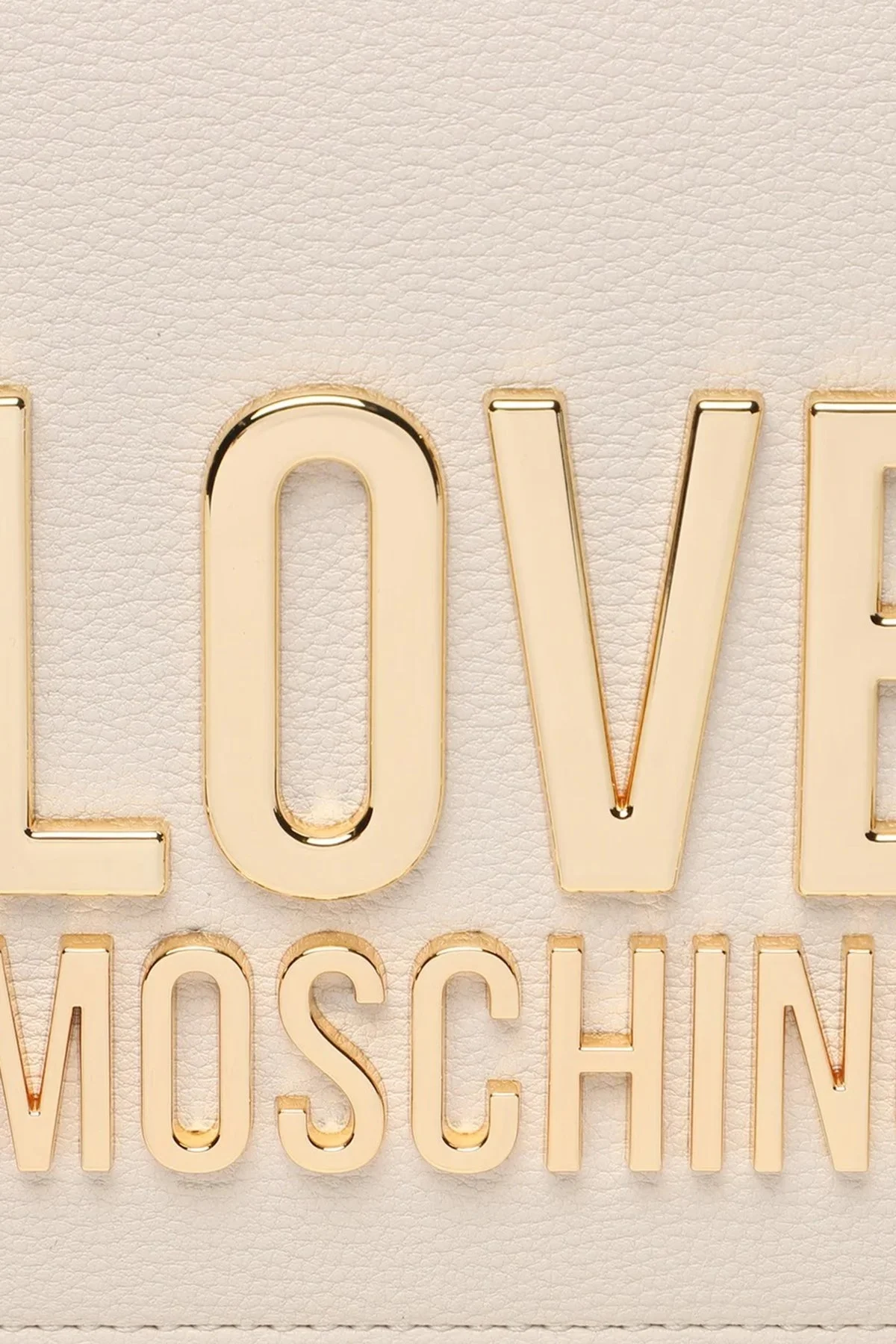 Love Moschino Logolu Zincirli Çapraz Askılı Bayan Çanta JC4127PP1HLI0110 EKRU - 2