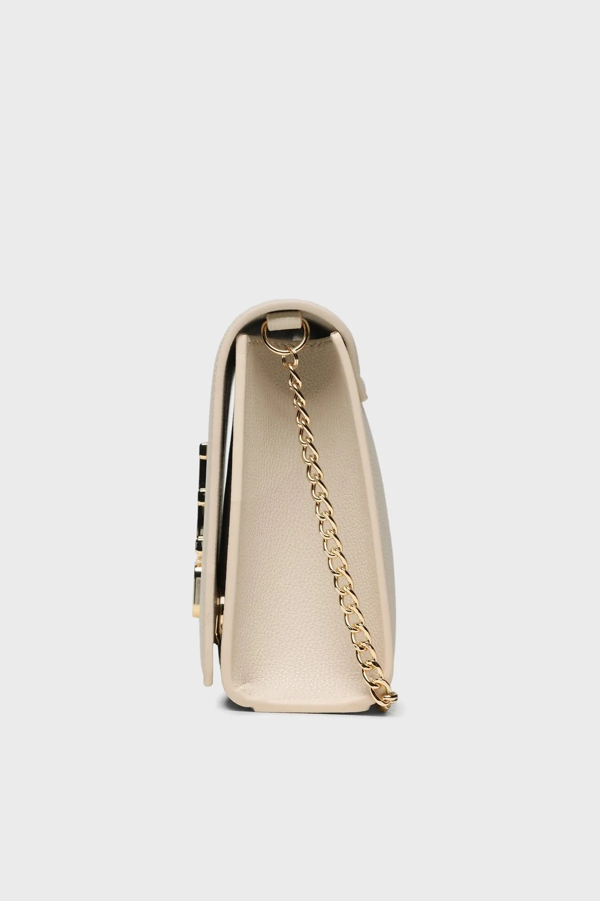 Love Moschino Logolu Zincirli Çapraz Askılı Bayan Çanta JC4127PP1HLI0110 EKRU - 3