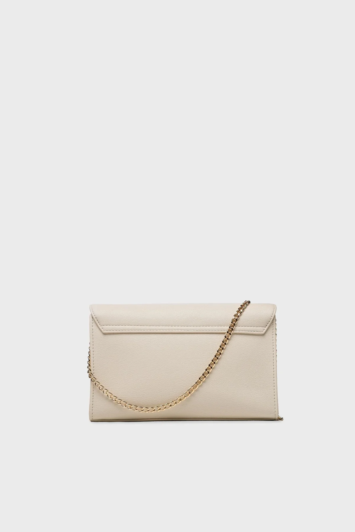 Love Moschino Logolu Zincirli Çapraz Askılı Bayan Çanta JC4127PP1HLI0110 EKRU - 4