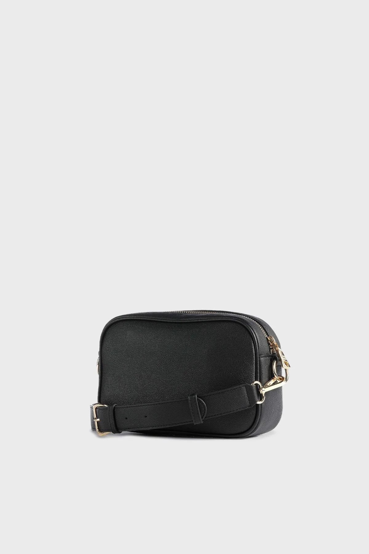 Love Moschino Logolu Zincirli Çıkarılabilir Uzatma Askılı Bayan Çanta JC4291PP0GKT0000 SİYAH - 2