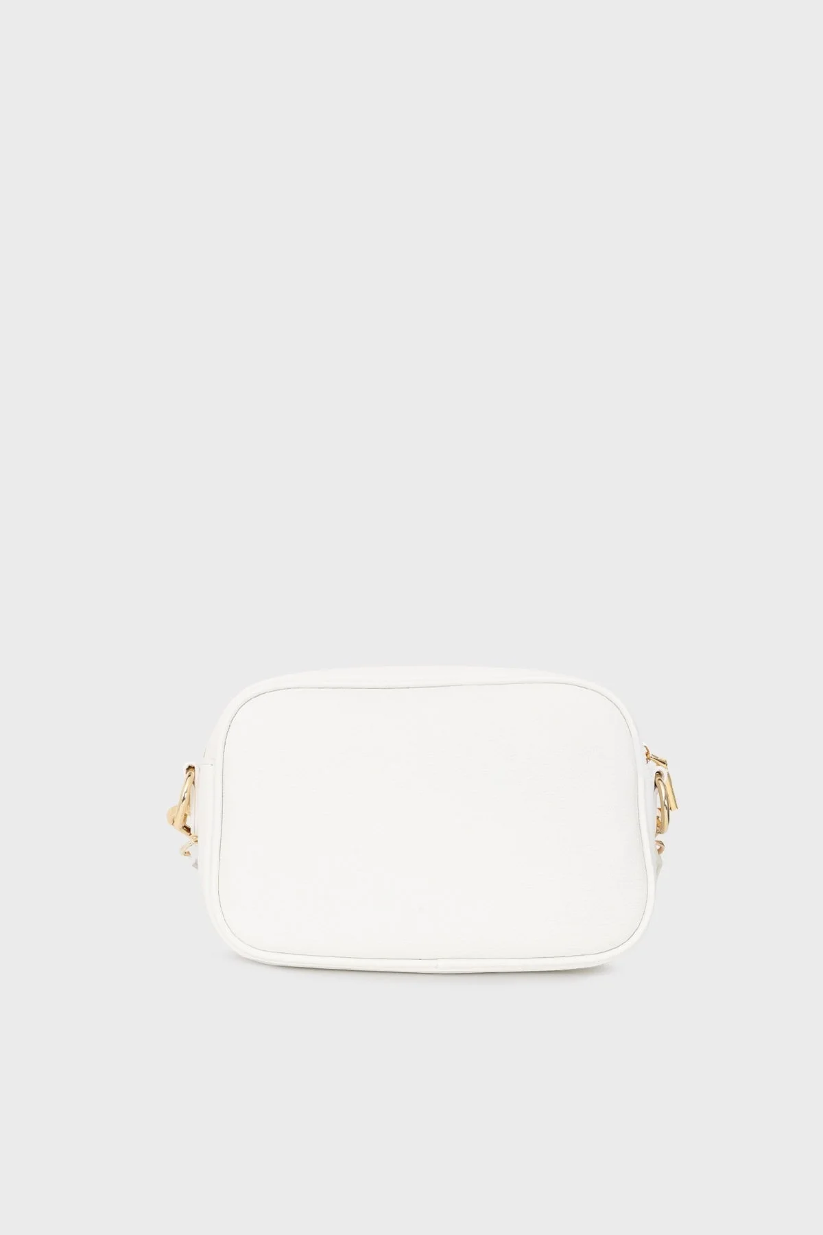 Love Moschino Logolu Zincirli Çıkarılabilir Uzatma Askılı Bayan Çanta JC4291PP0GKT0100 BEYAZ - 4