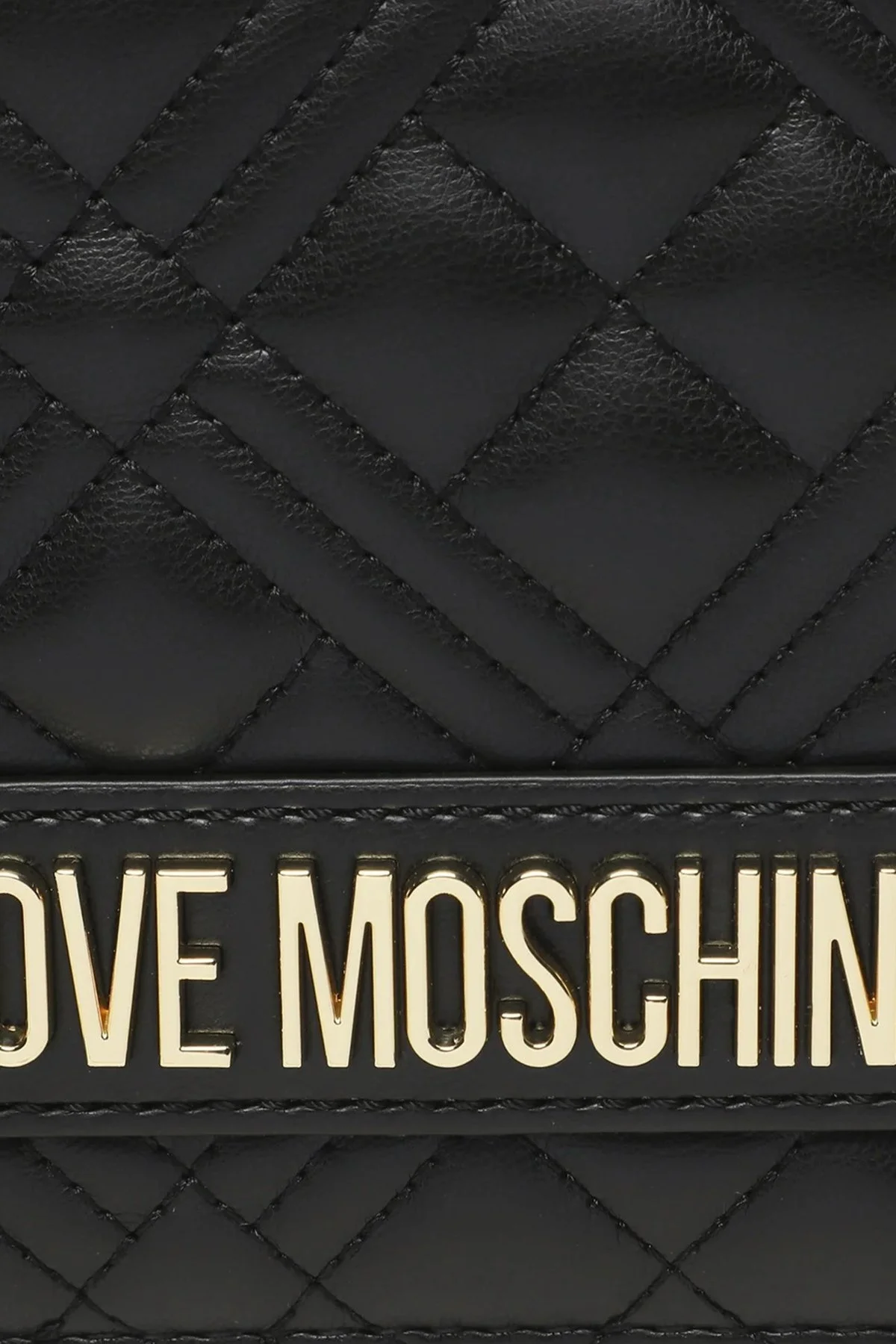 Love Moschino Logolu Zincirli Omuz Askılı Bayan Çanta JC4079PP1HLA0000 SİYAH - 2