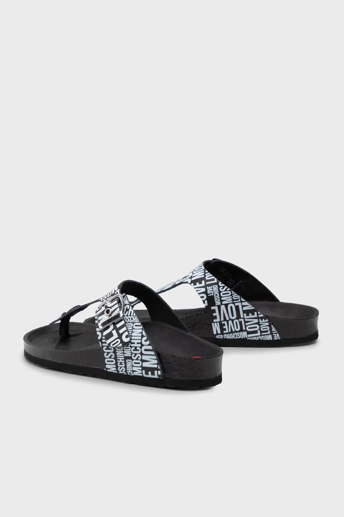 Love Moschino Parmak Arası Bayan Terlik JA28133G1EIJ000A SİYAH - 3