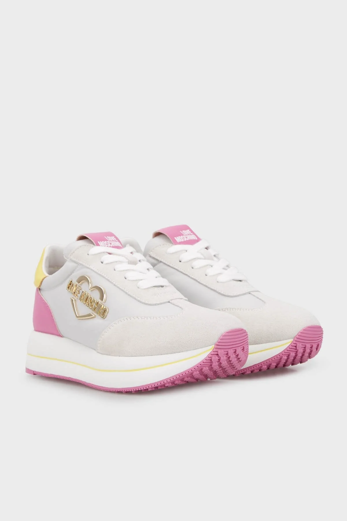 Love Moschino Sneaker Bayan Ayakkabı JA15074G0GIN210A GRİ - 3