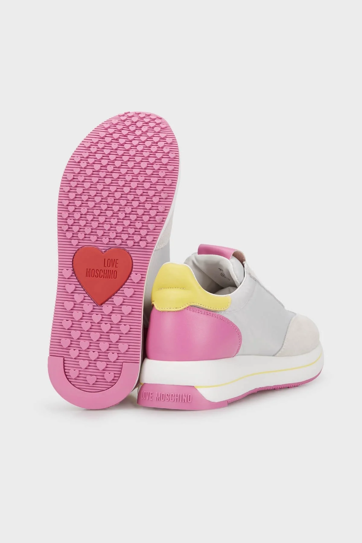 Love Moschino Sneaker Bayan Ayakkabı JA15074G0GIN210A GRİ - 4