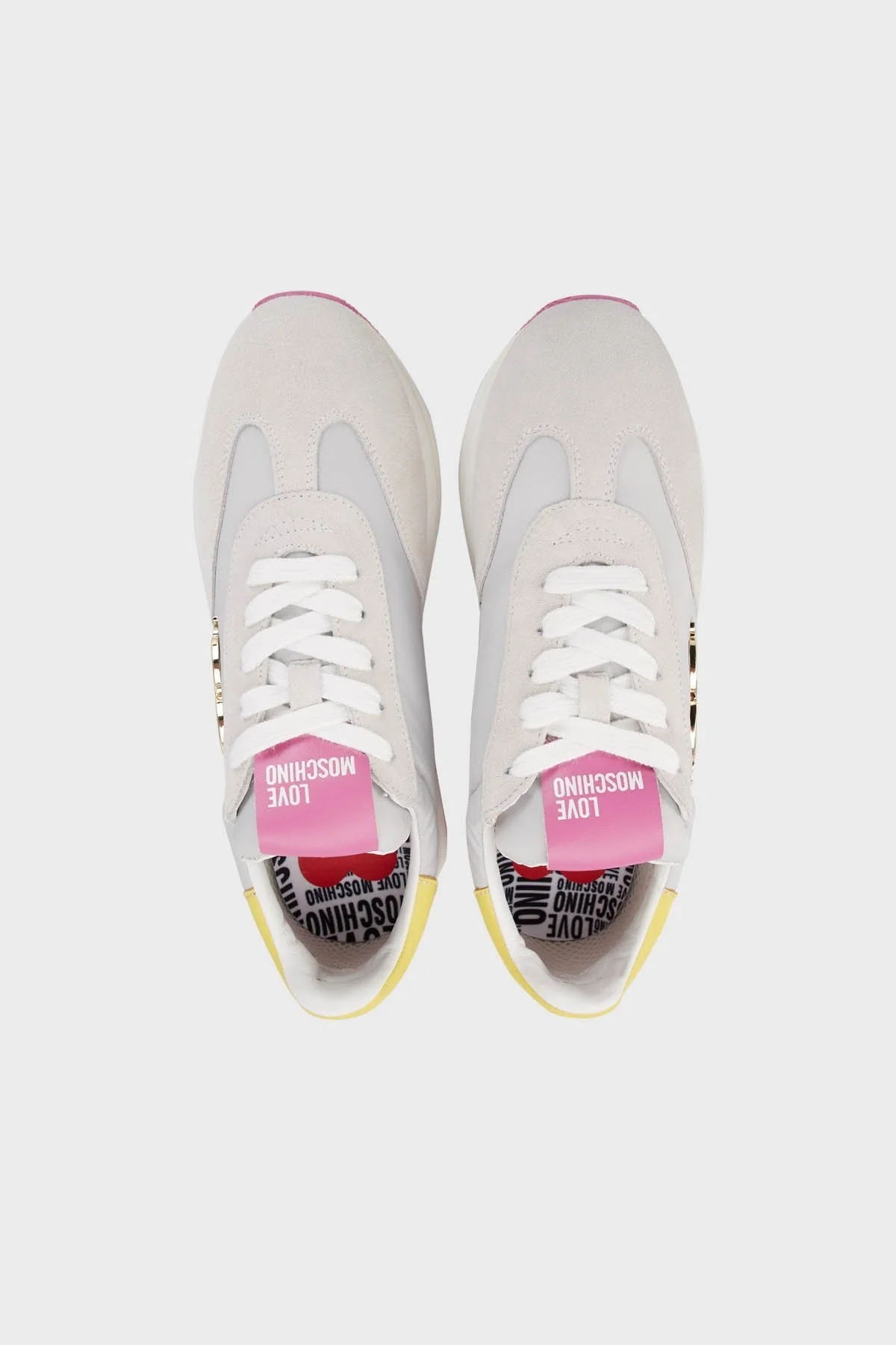 Love Moschino Sneaker Bayan Ayakkabı JA15074G0GIN210A GRİ - 5
