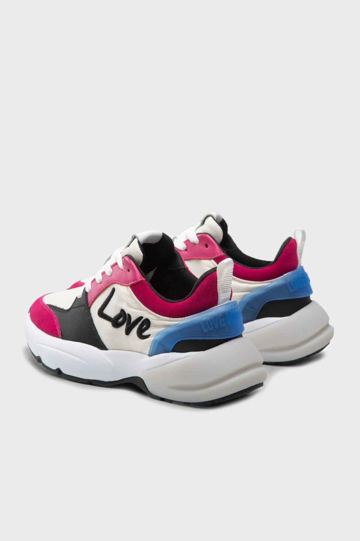 Love Moschino Sneaker Bayan Ayakkabı JA15555G1FIO612A BEJ-FUŞYA - 3