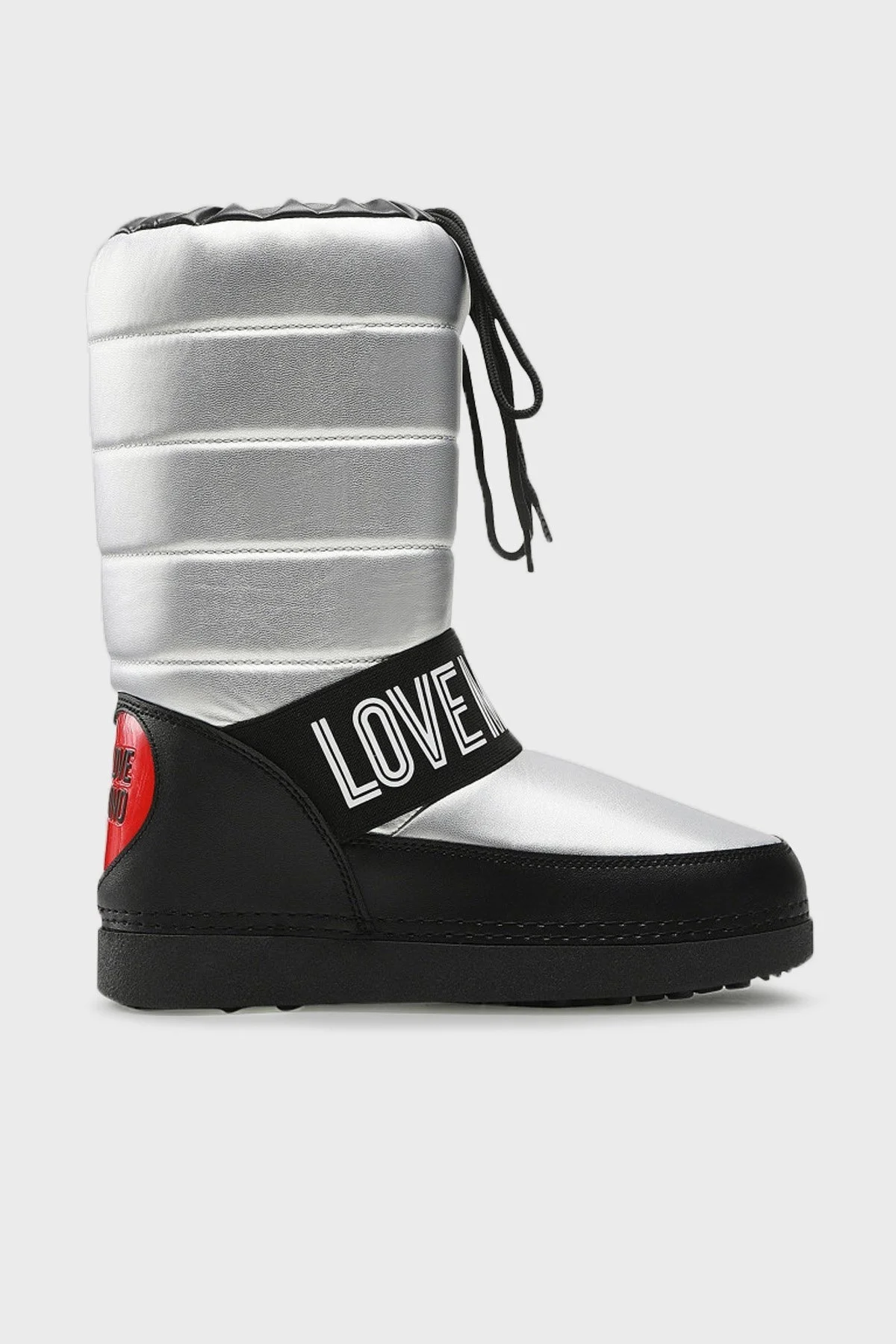 Love Moschino Su Geçirmez Yalıtımlı Bayan Bot JA24382G1FISV902 GÜMÜŞ - 1