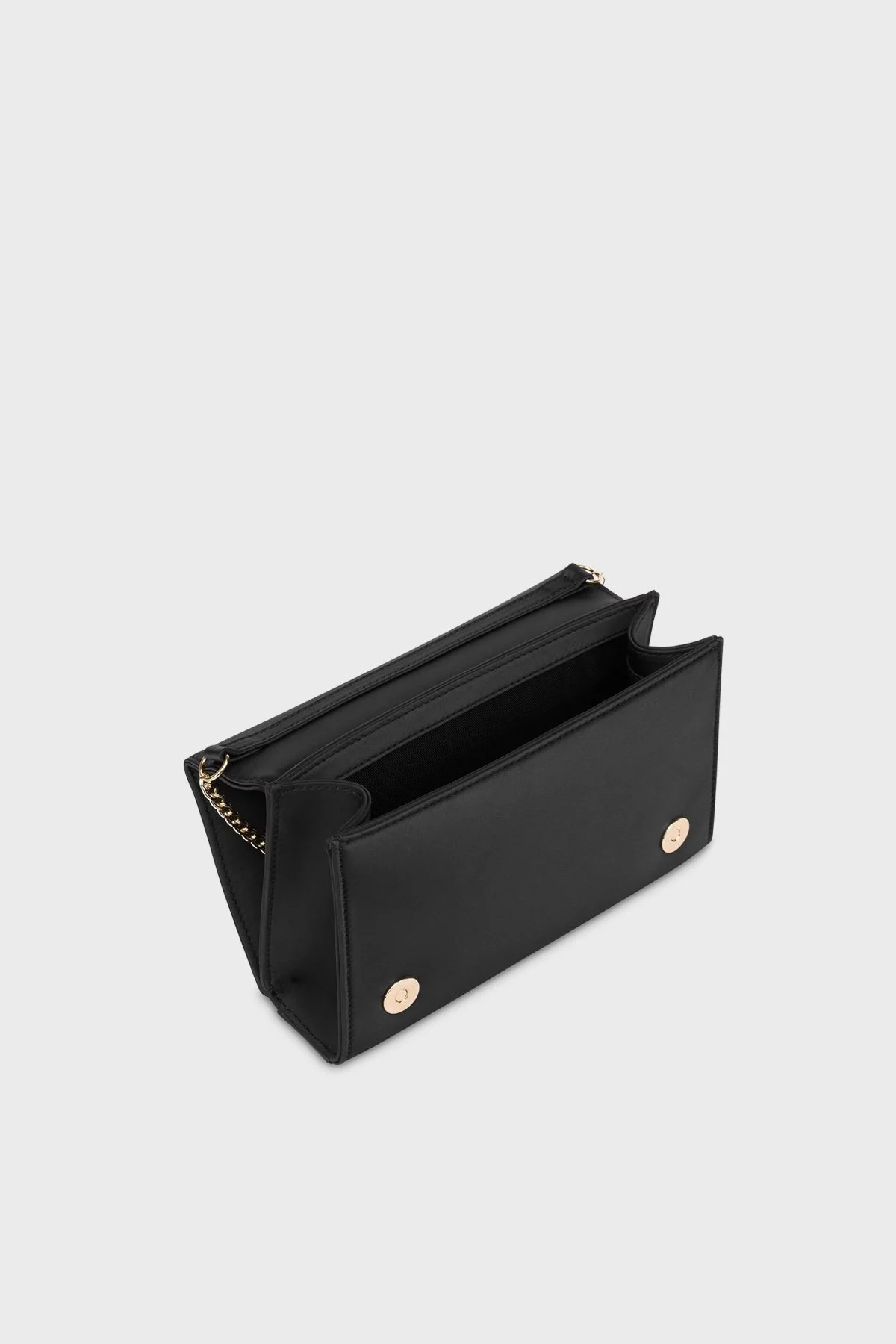 Love Moschino Taşlı Logolu Zincir Askılı Bayan Çanta JC4055PP1MLH100A SİYAH - 3