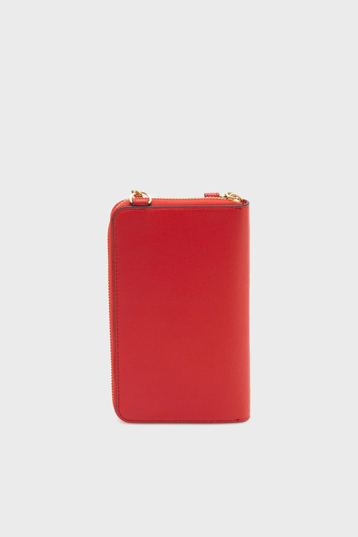 Love Moschino Telefon Bölmeli Zincir Askılı Kapitone Bayan Cüzdan JC5701PP1HLD0500 KIRMIZI - 5