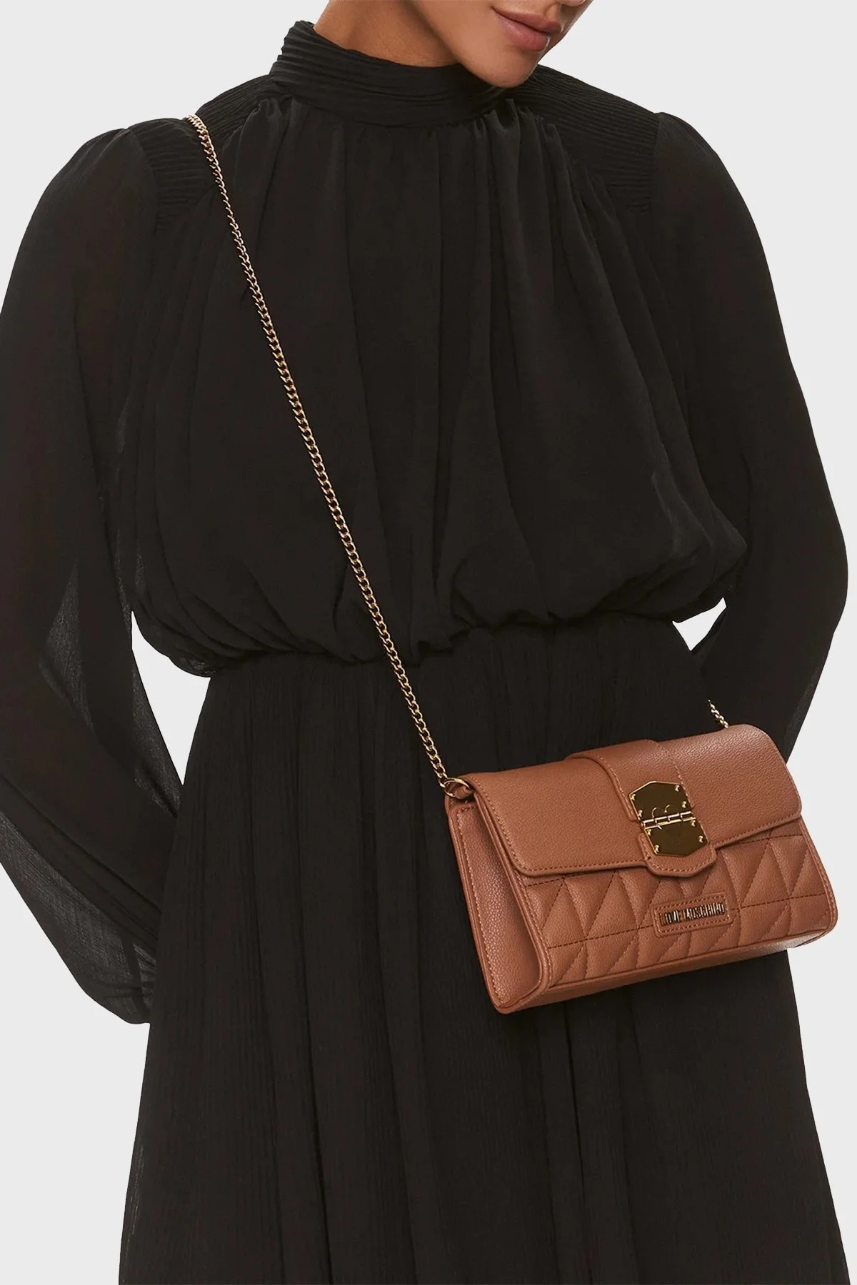 Love Moschino Zincir Askılı Bayan Çanta JC4053PP1ILI0201 TABA - 2