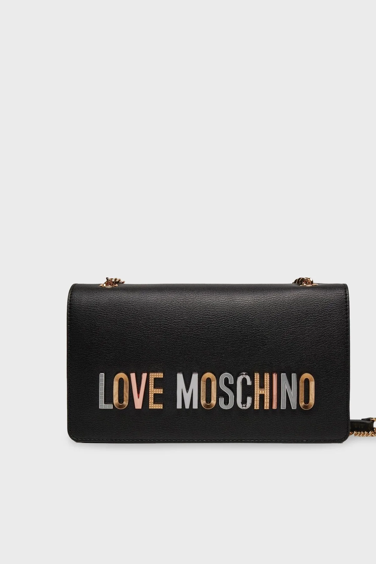 Love Moschino Zincir Askılı Bayan Çanta JC4302PP0IKN0000 SİYAH - 3