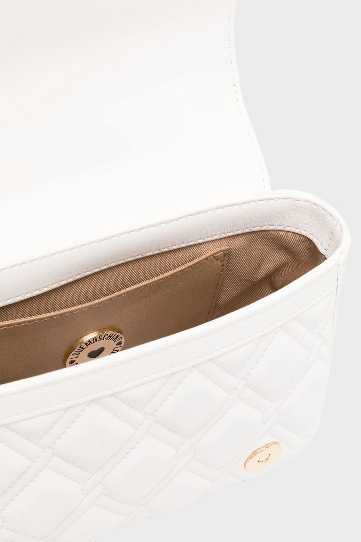 Love Moschino Zincir Askılı Bayan Çanta JC4344PP0IK1010A BEYAZ - 5