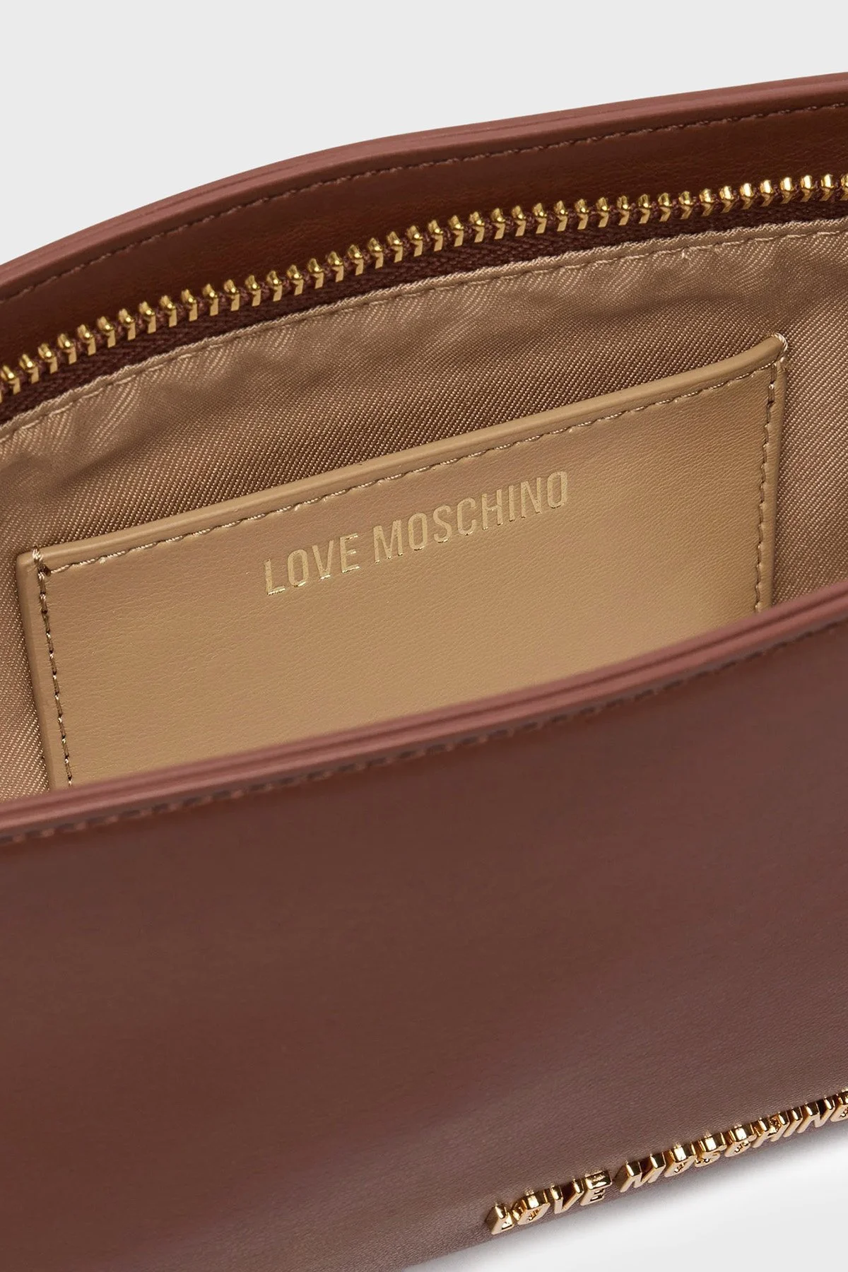 Love Moschino Zincir Askılı Kadın Çanta JC4117PP1PLO2200 Kahve - 5